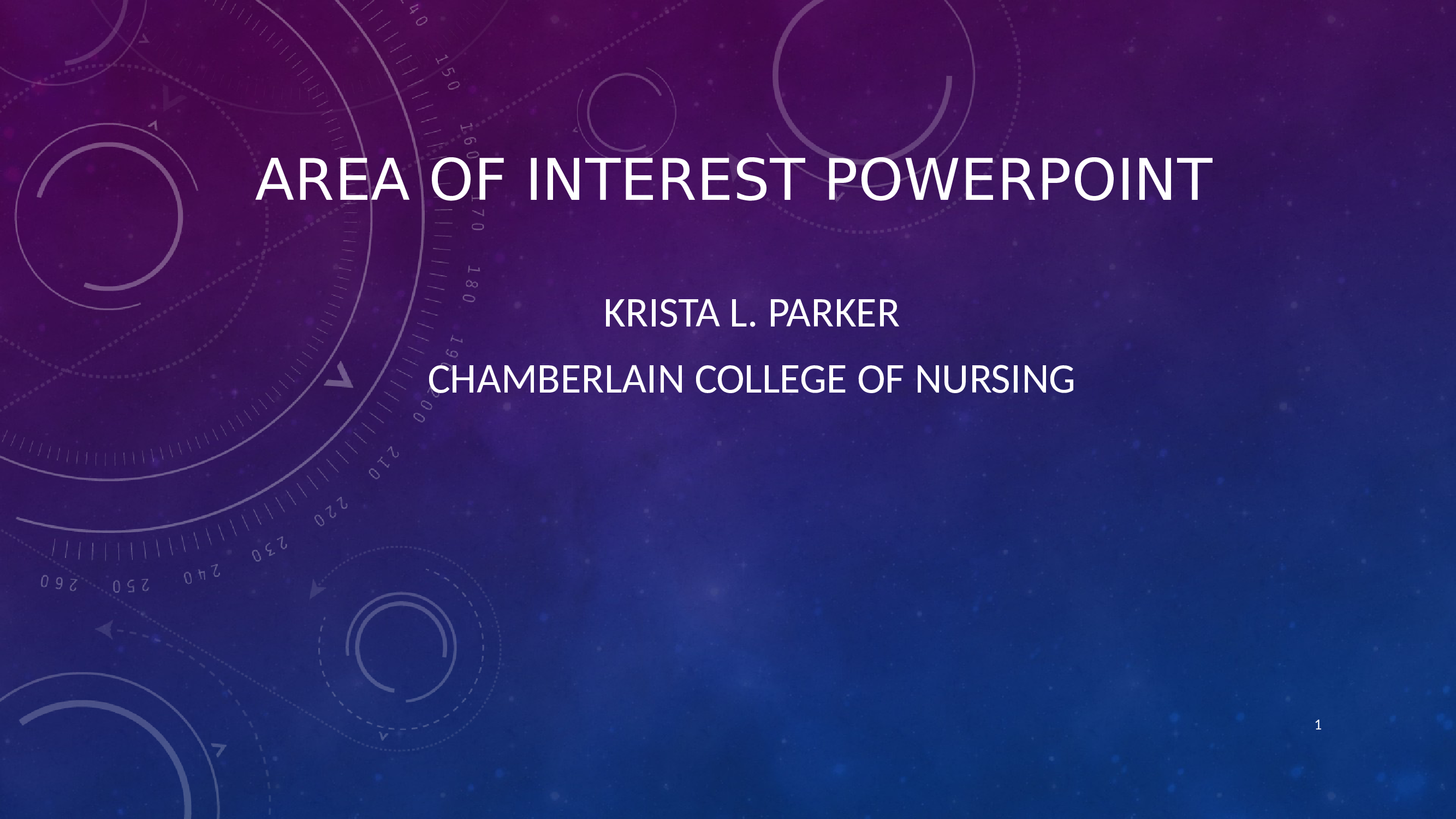NR 500 Week 6 Assignment; Area of Interest- Timeliness of Stroke Care