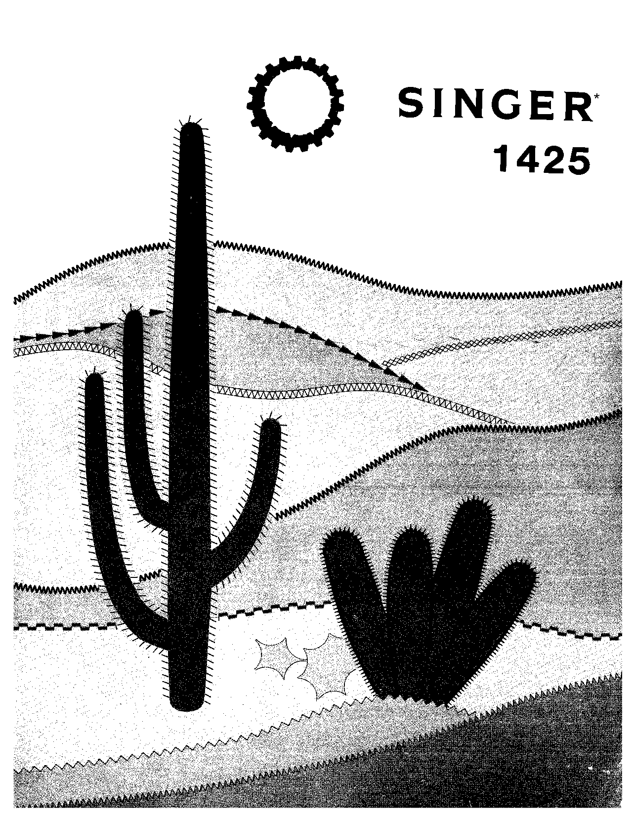 Singer 1425 Sewing Machines Illustrated Instruction Manual
