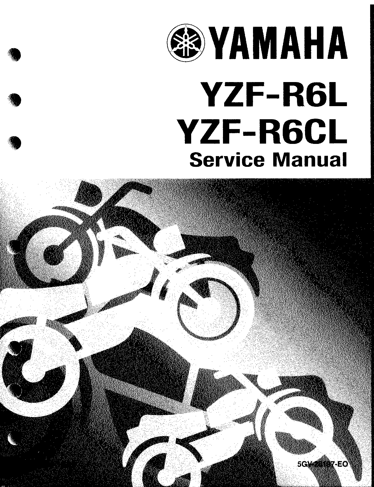 Yamaha yzf-r6l yzf-r6cl 1999 - 2002 Service Manual