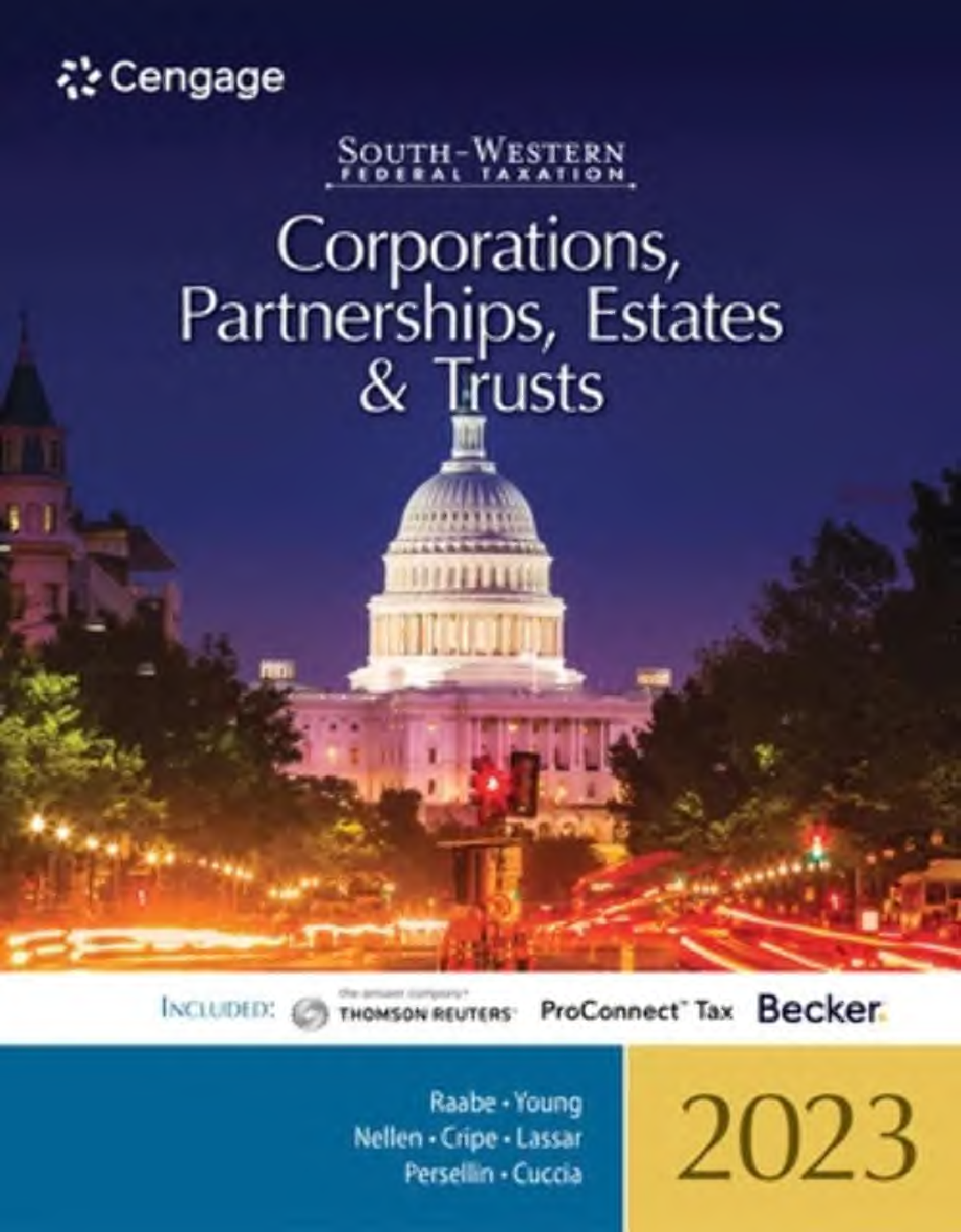 Solutions Manual South-Western Federal Taxation 2023 Corporations Partnerships Estates and Trusts 46th Edition By Raabe, Young, Nellen, Cripe, Lassar, Persellin, Cuccia
