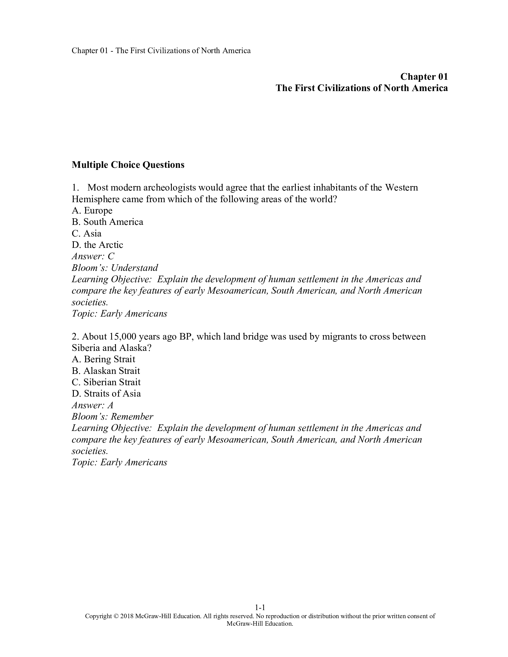 Test Bank for US A Narrative History 8th Edition by Davidson.