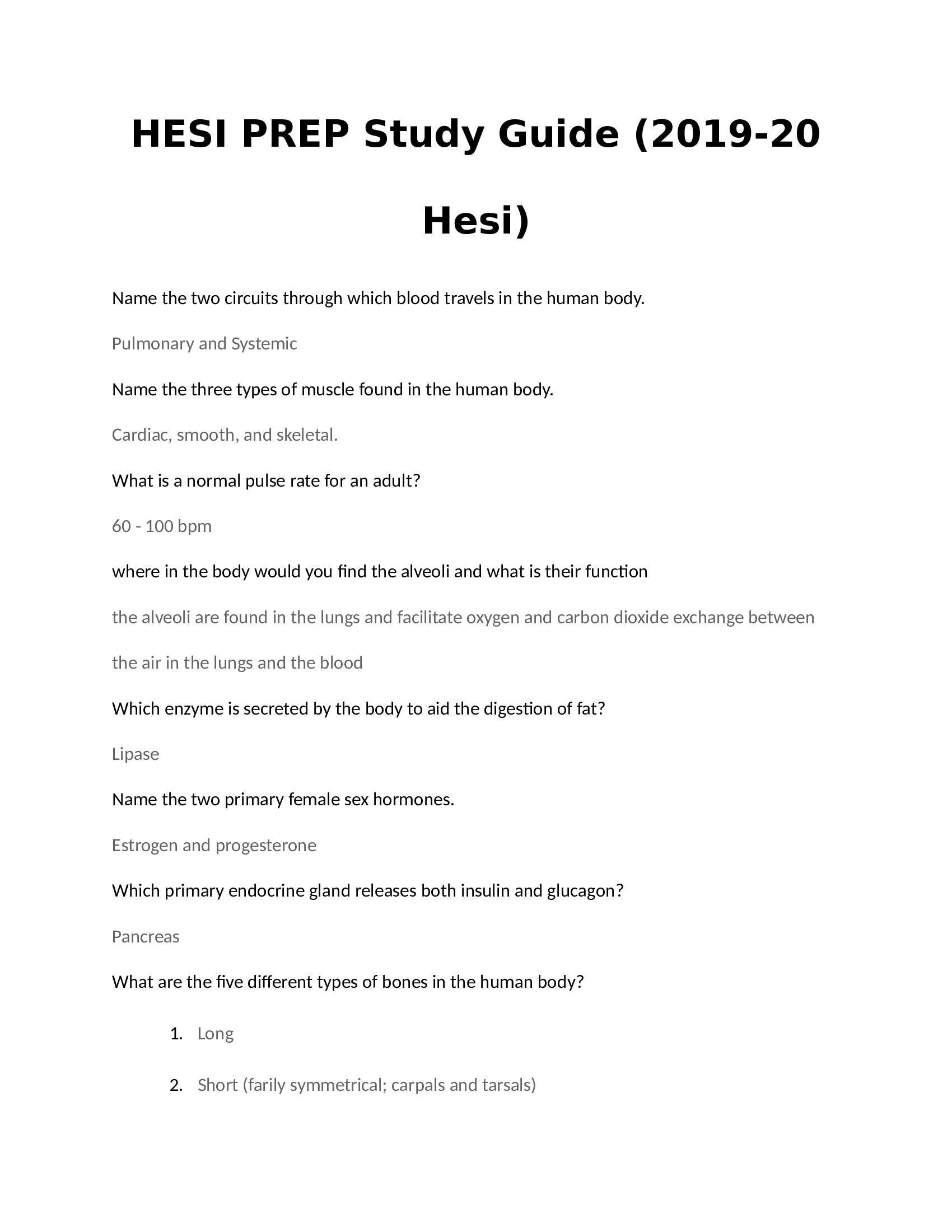 HESI Exam Preparation Study Guide (2019-2026)