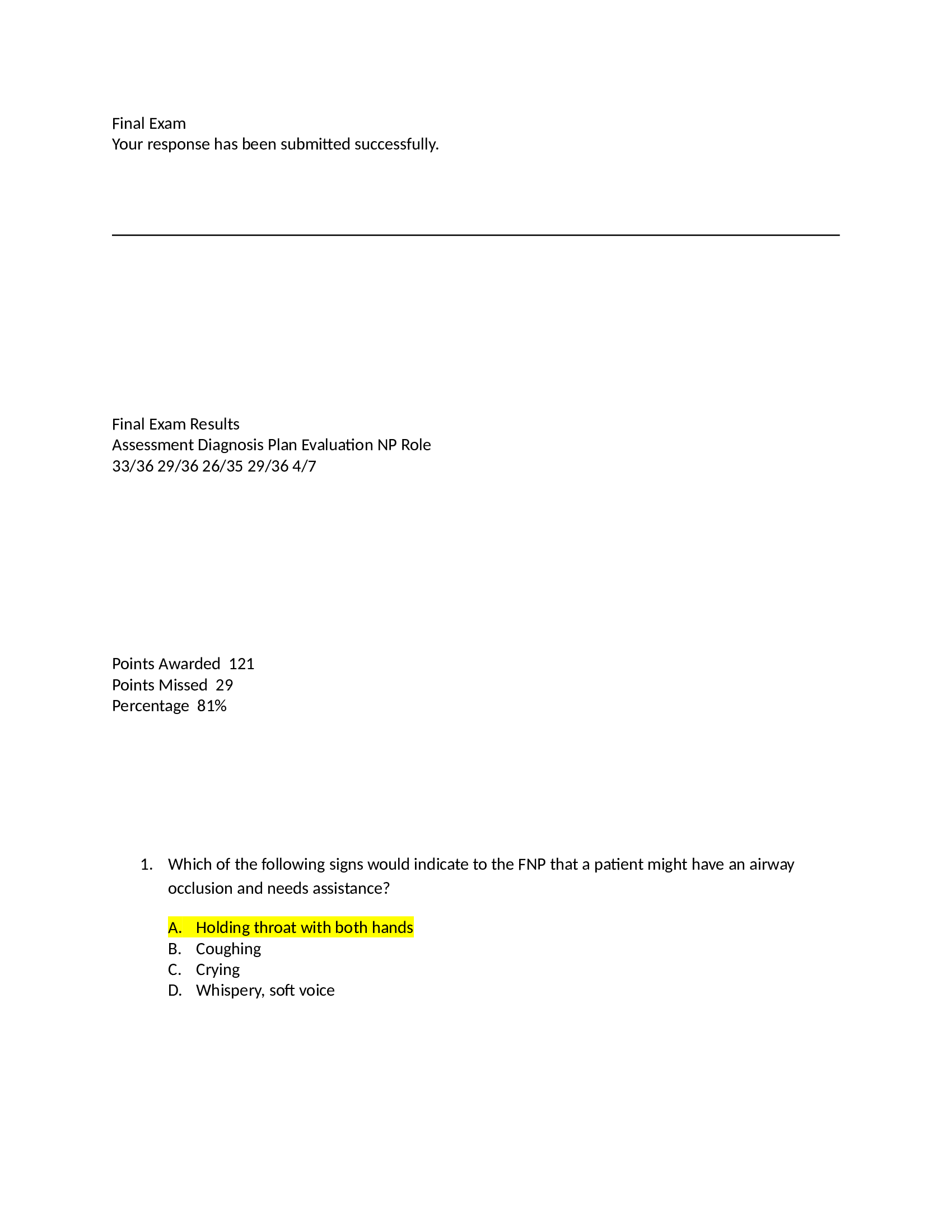 NCLEX ACTUAL EXAM PREDICTION QUESTIONS 2022 TEST BANK. A++ GUARANTEED