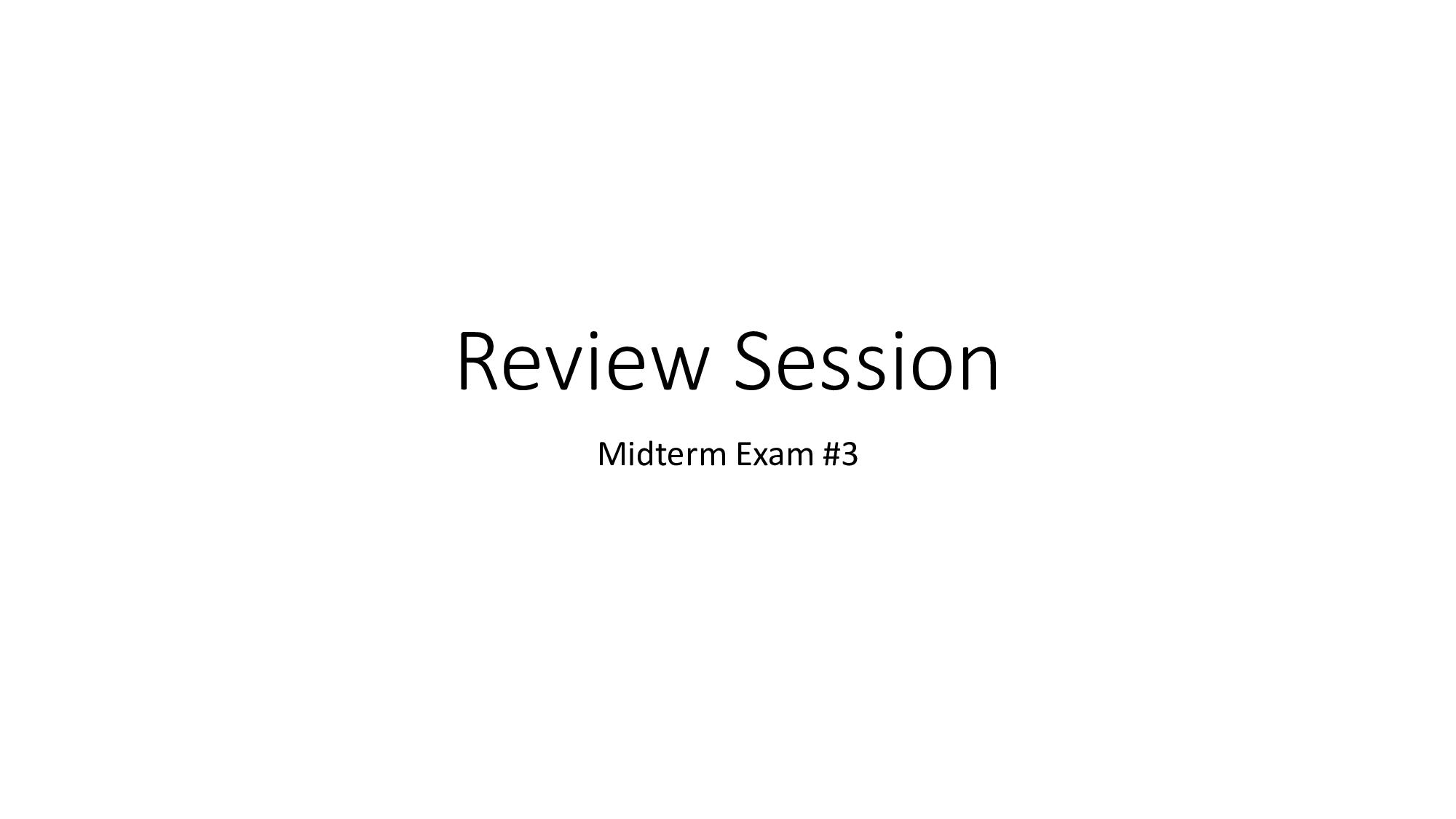 ECN 211 Midterm Exam 3 Review Session-Questions and Answers 2026