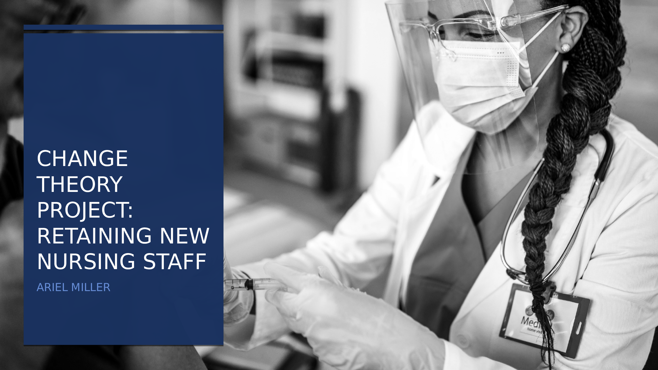 Change Theory Project RN-BSN Nursing Management- Retaining New Nursing Staff