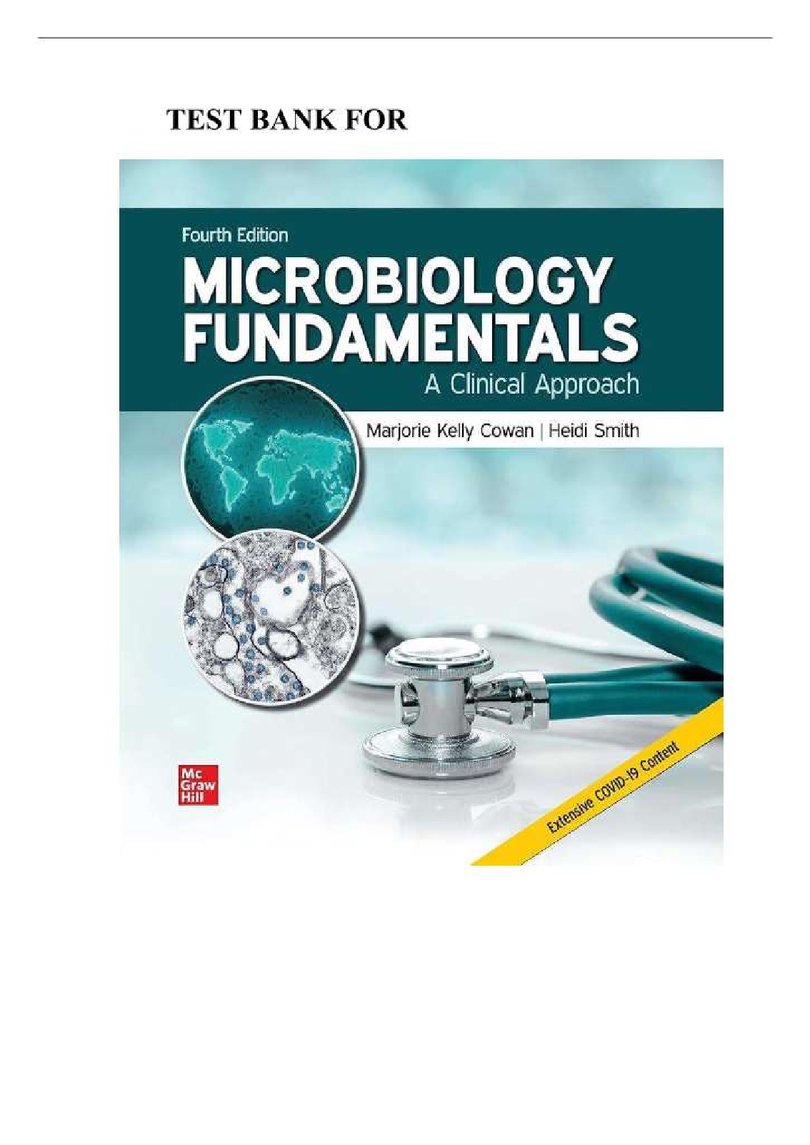 Test Bank for Microbiology Fundamentals A Clinical Approach 4th Edition Complete Chapters with Verified Answers 2026 PDF-All Chapters