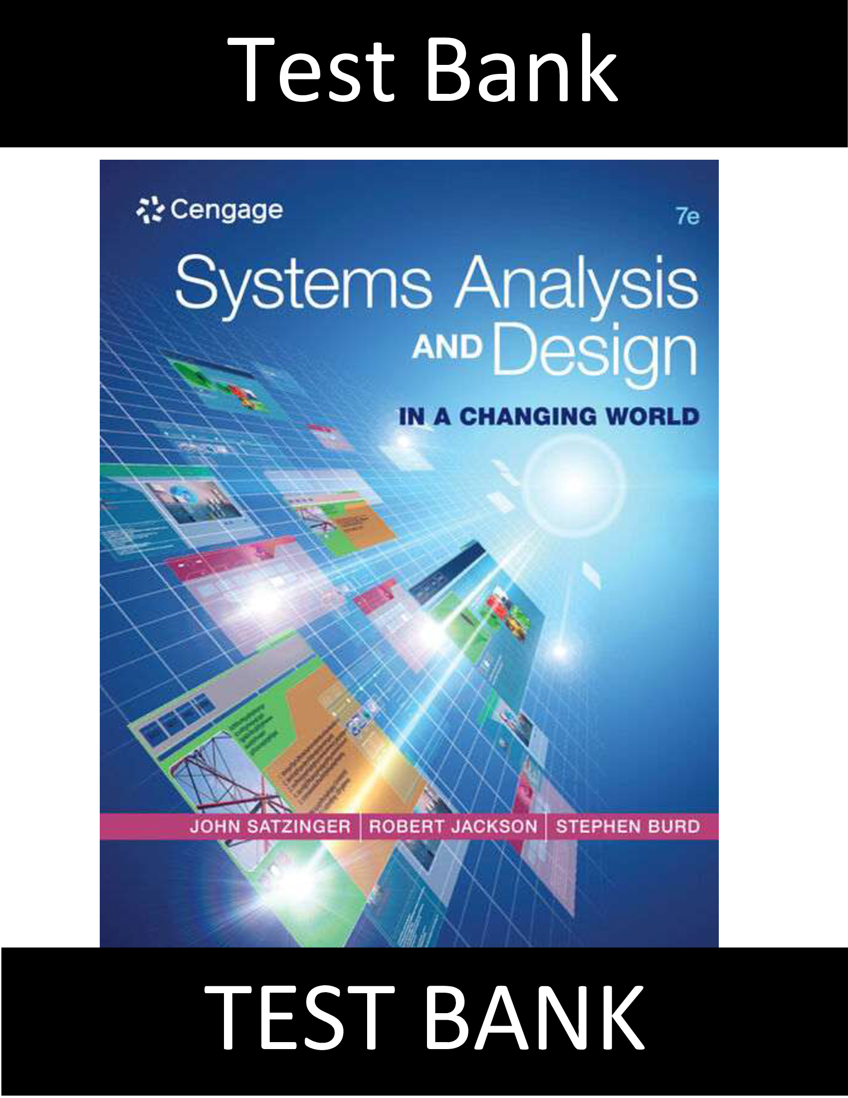 Test Bank for Systems Analysis and Design in a Changing World 7th Edition Satzinger