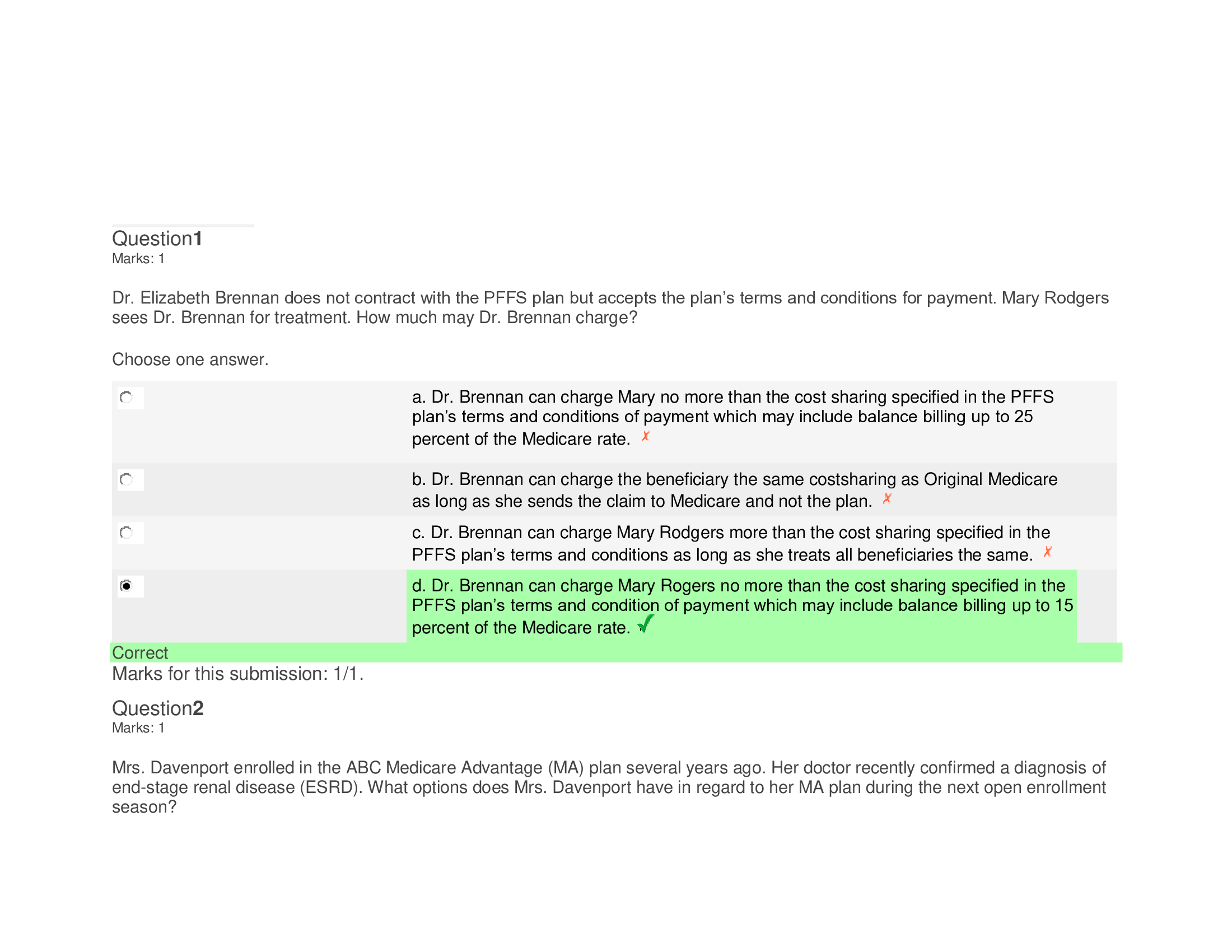 AHIP 2022 Exam bank (Questions and Answers)