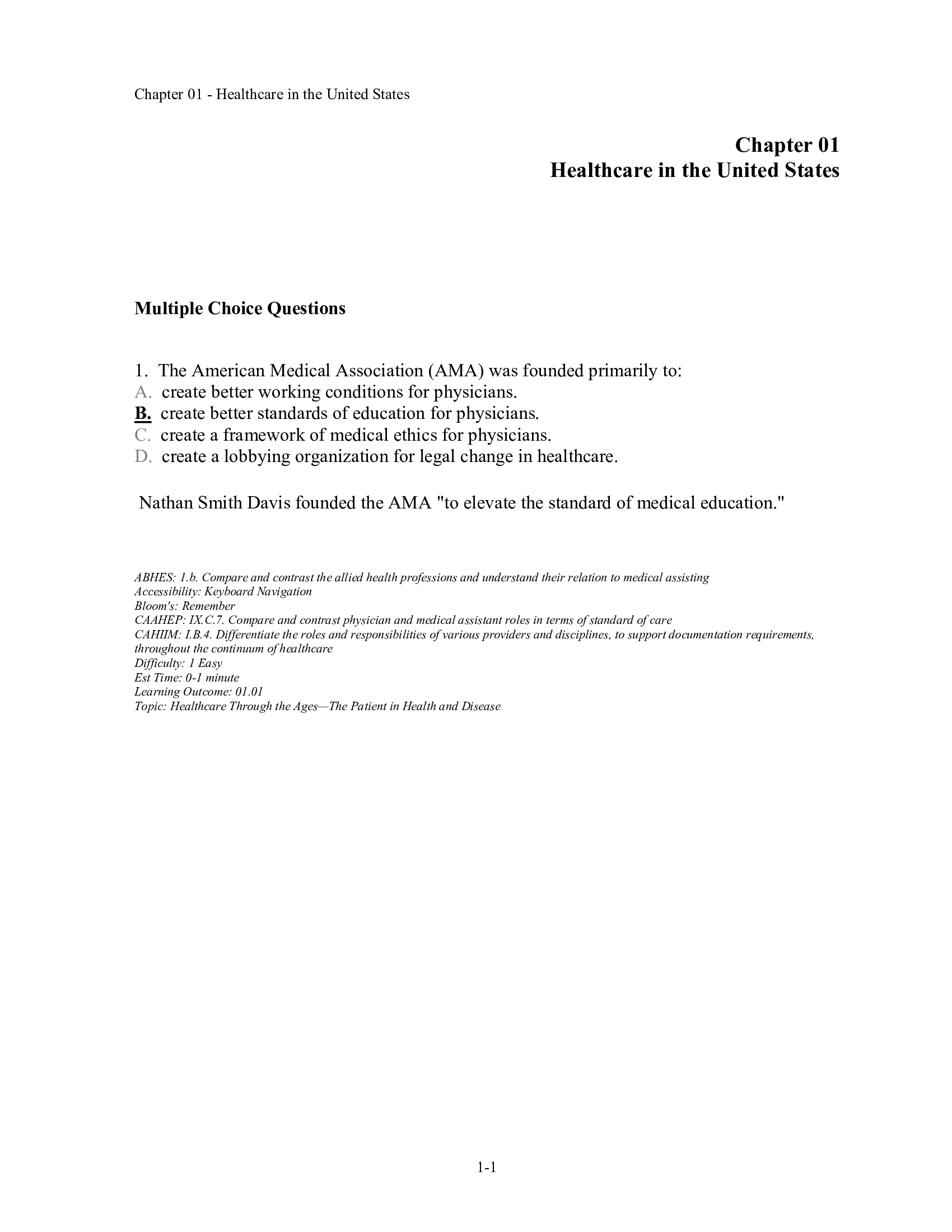 Test Bank for Health Information Management and Technology by Shanholtzer