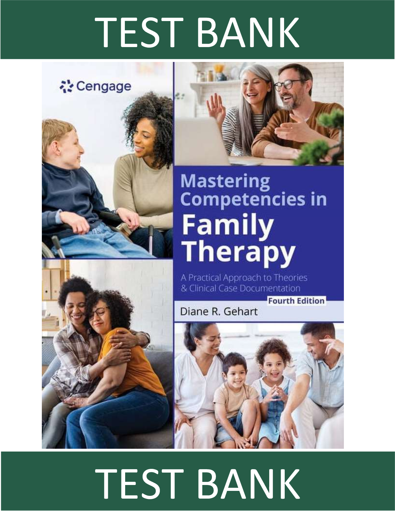 Test Bank for Mastering Competencies in Family Therapy: A Practical Approach to Theories and Clinical Case Documentation, 4th Edition – Diane R. Gehart | Chapters 1–17 with Answers & Rationales