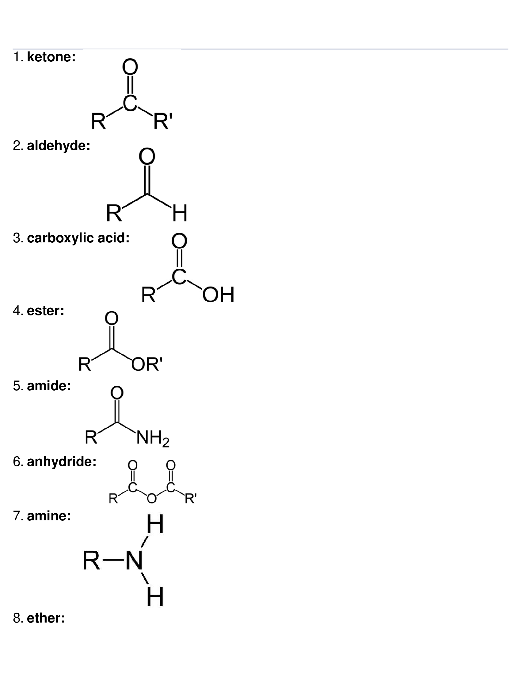 ACS Organic Chemistry Study Guide