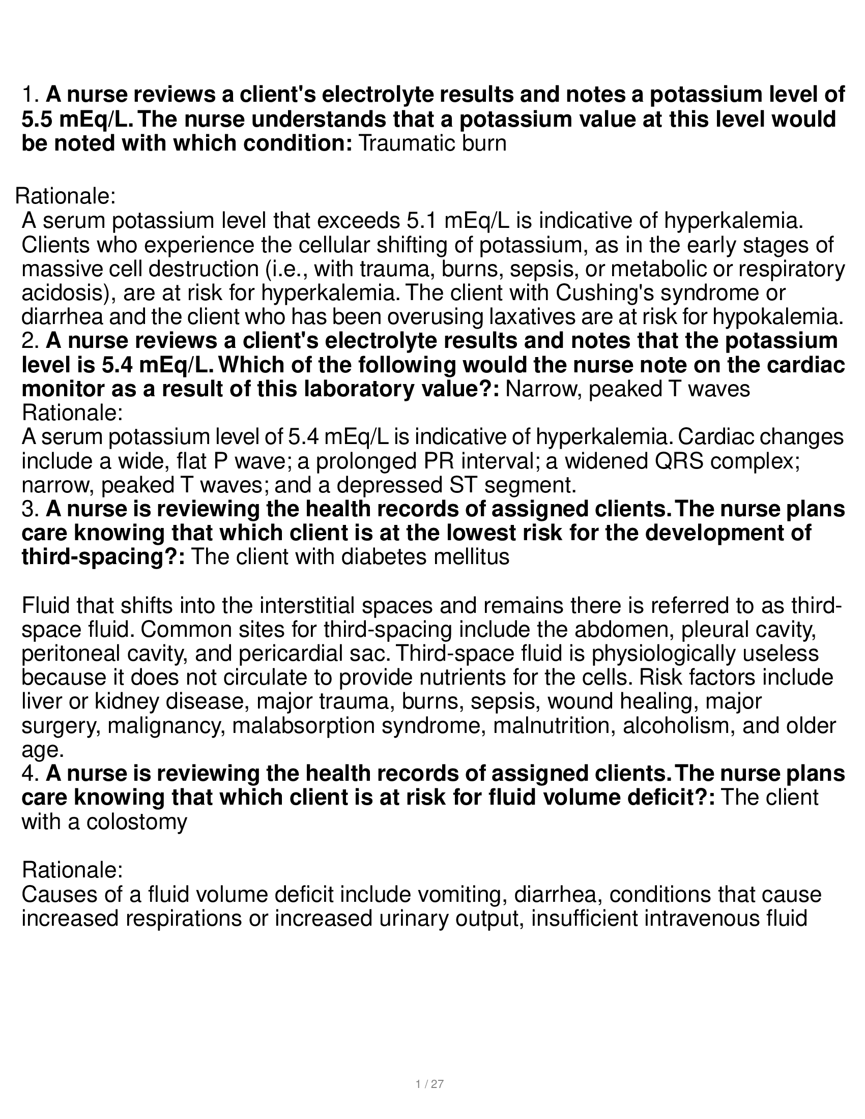 NCLEX - PN Questions And Answers Reviewed Latest Updated Exam