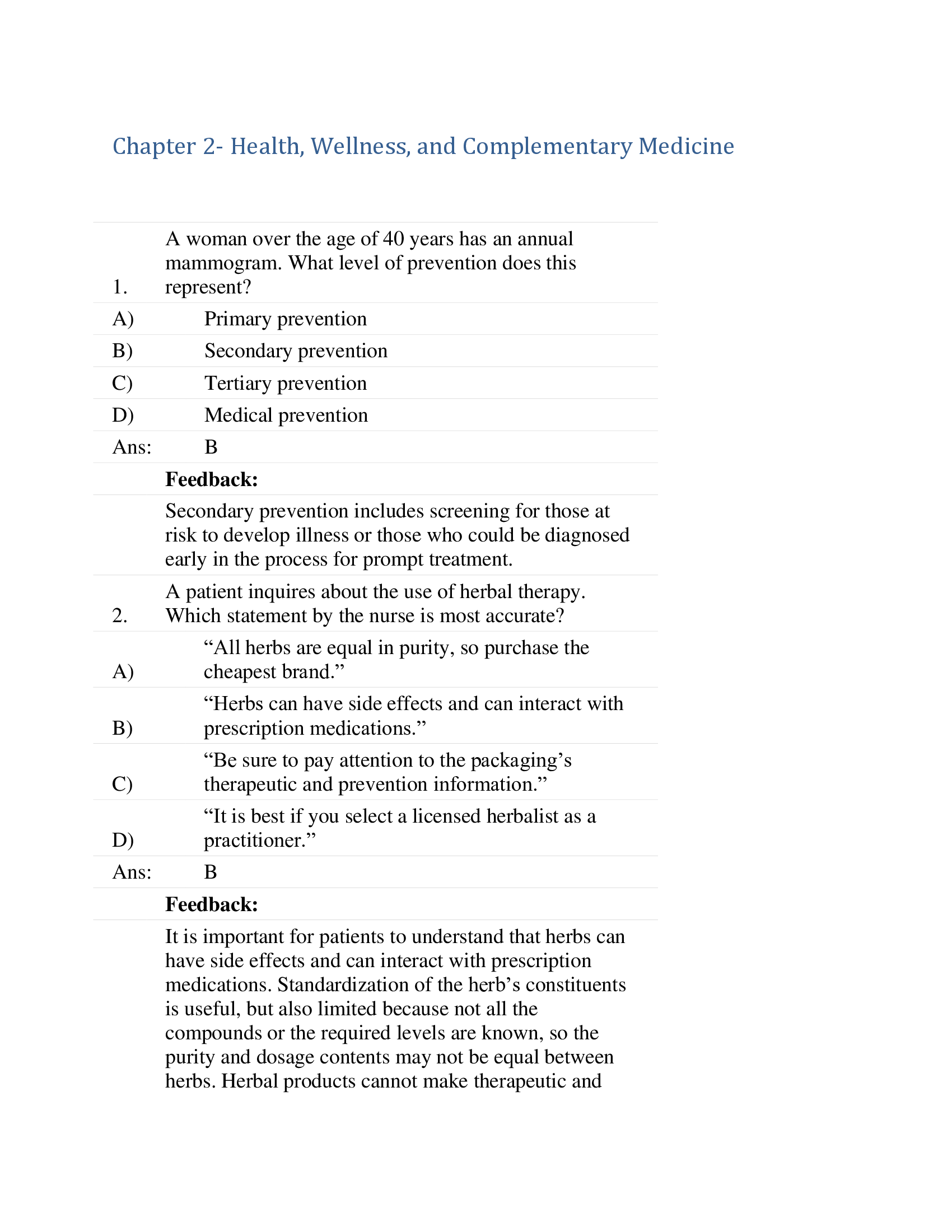 A Complete Test Bank For Fundamentals Of Nursing, Human Health And Function (Craven, Fundamentals Of Nursing Human Health And Function), 7th Edition Ruth F. Craven EdD RN, Constance J. Hirnle MN RN BC, Sharon Jensen