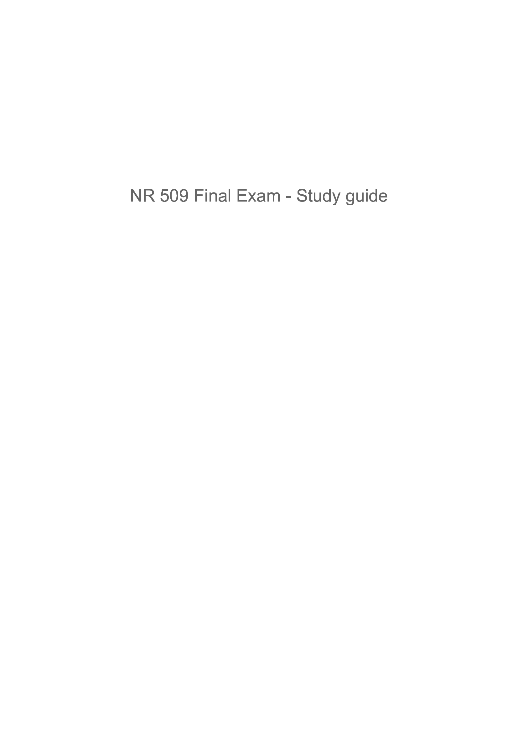 NR 509 Final Exam - Study guide A 44-year-old female mathematician presents to clinic with a complaint of a mass in the