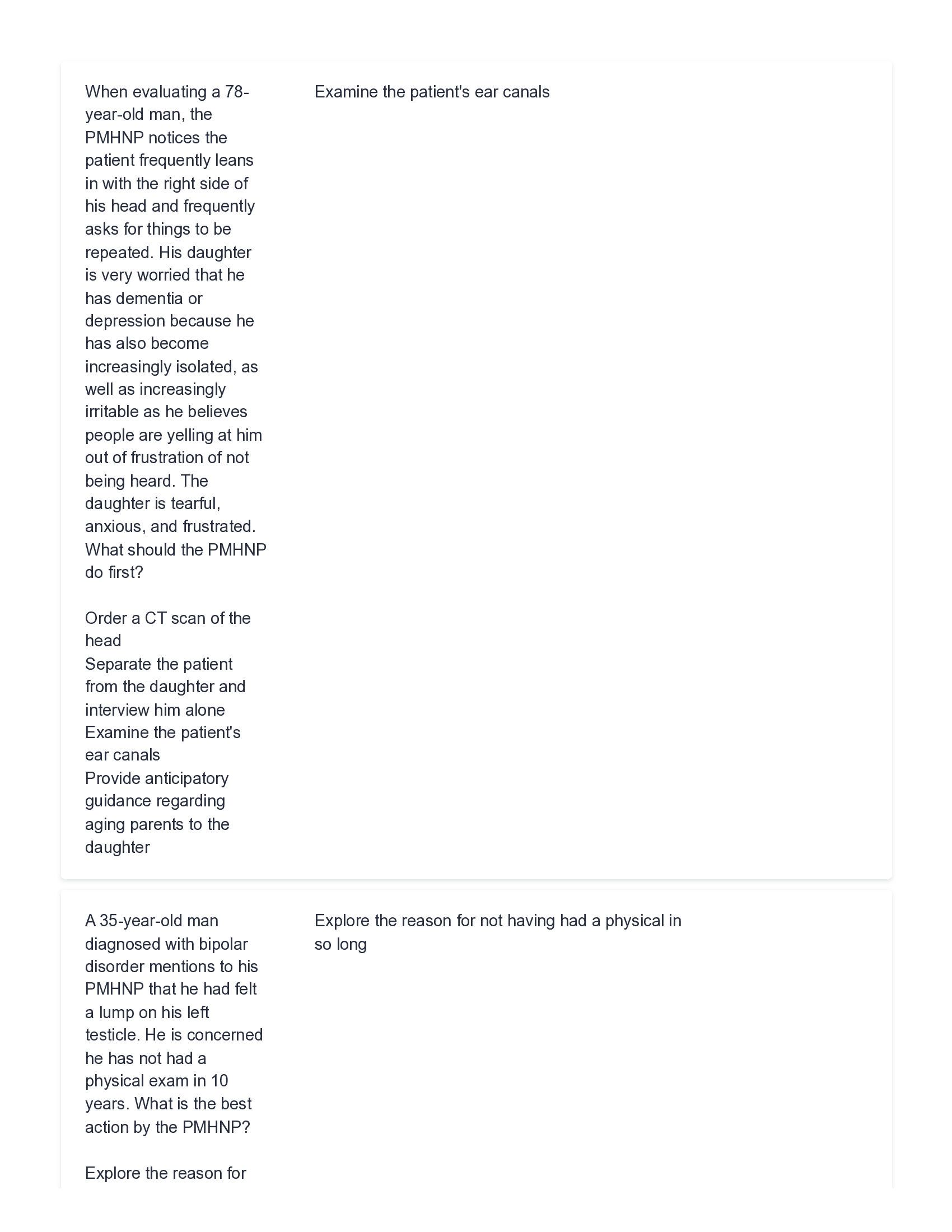 Latest CEA advanced Nursing Practice Questions with Answers