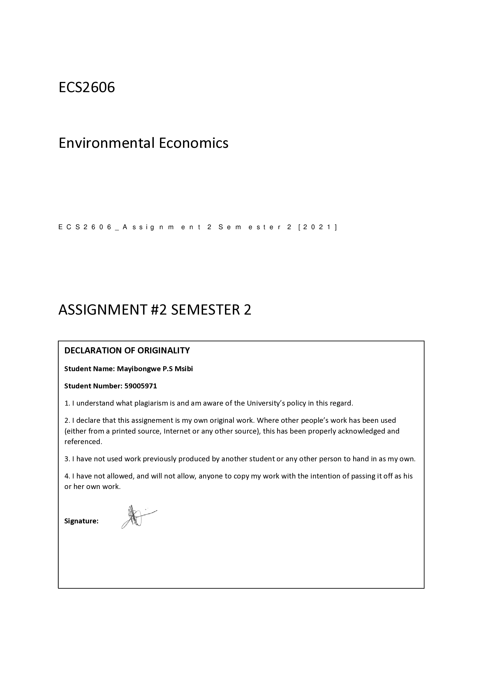 ECS2606_Assignment 2 Semester 2