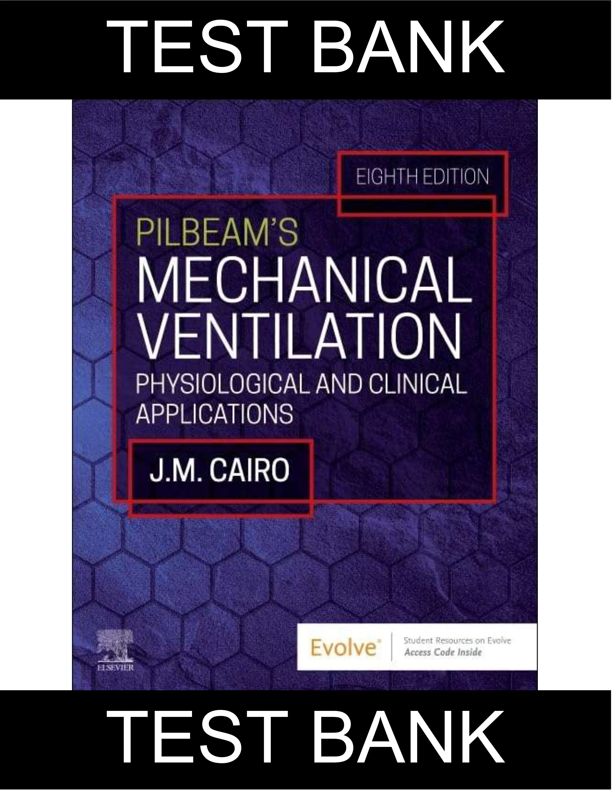 Test Bank for Pilbeams Mechanical Ventilation 8th Edition by Cairo