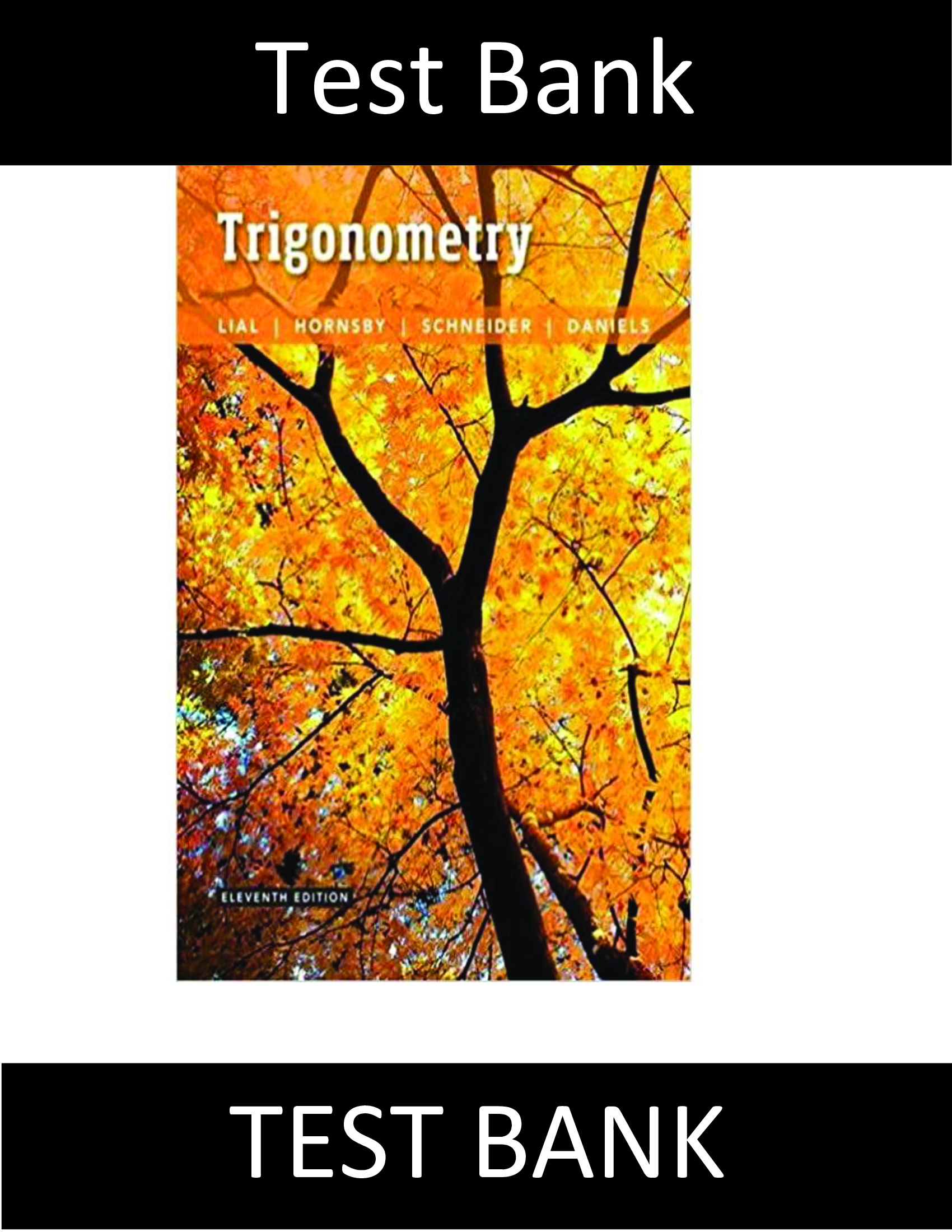 Test Bank for Trigonometry 11th Edition Lial