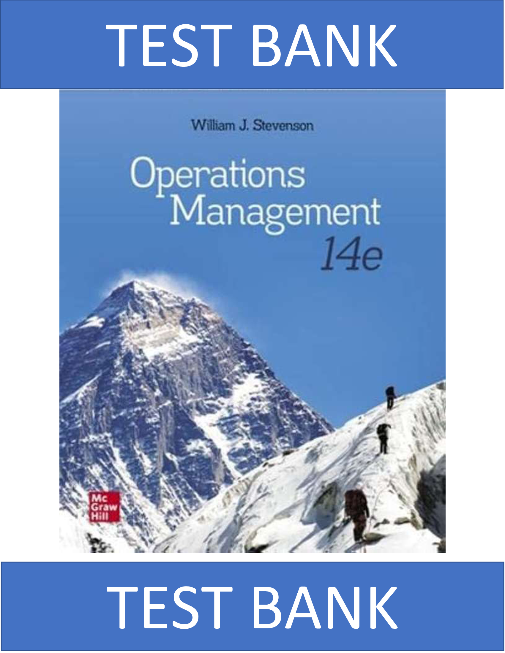 Test Bank for Operations Management 14th Edition William J Stevenson