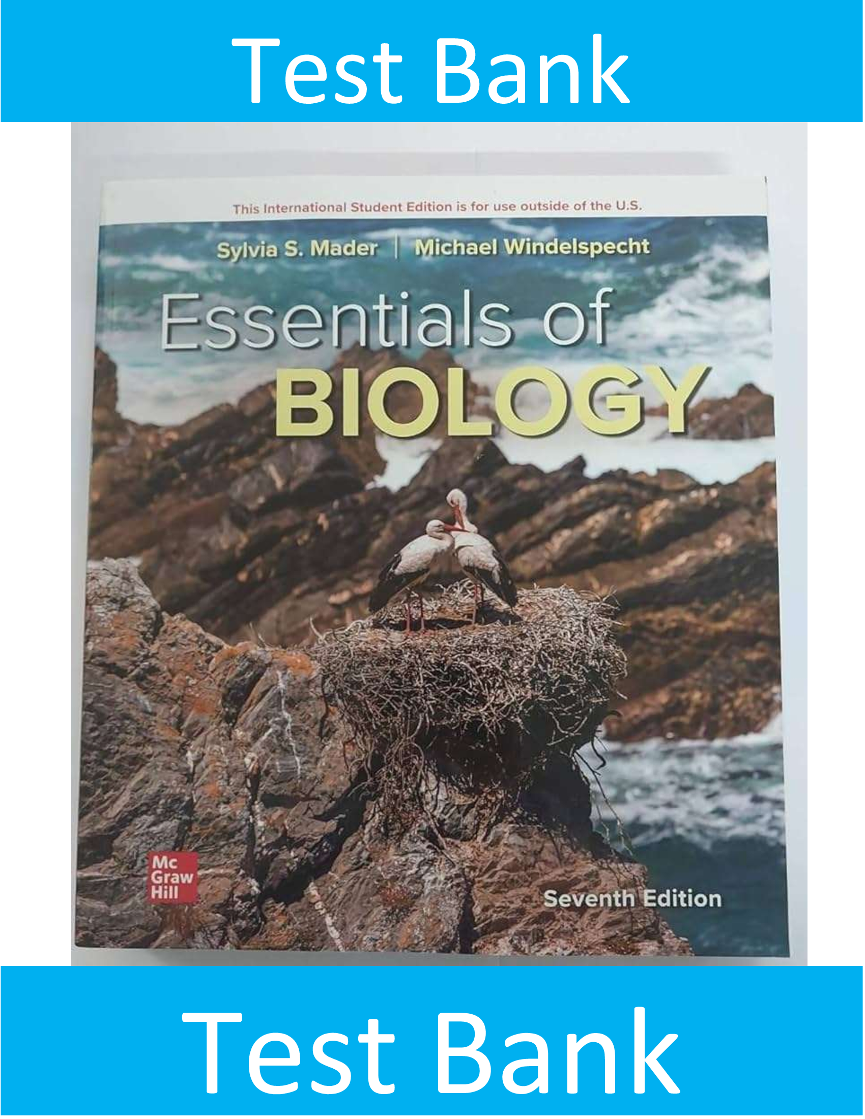 Test Bank for Essentials of Biology, 7th Edition by Mader and Windelspecht