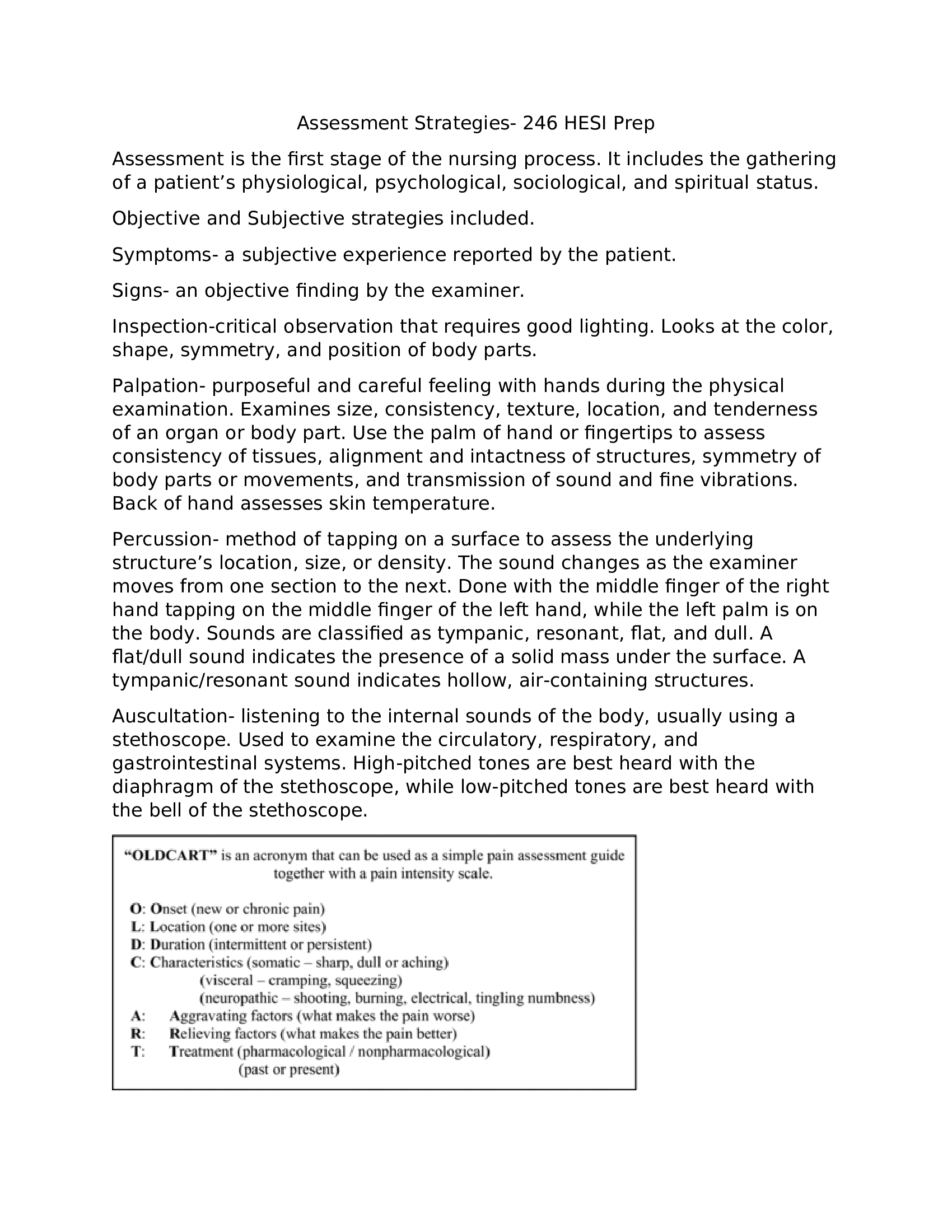 Health Assessment HESI Preparation – Key Strategies and Clinical Exam Techniques