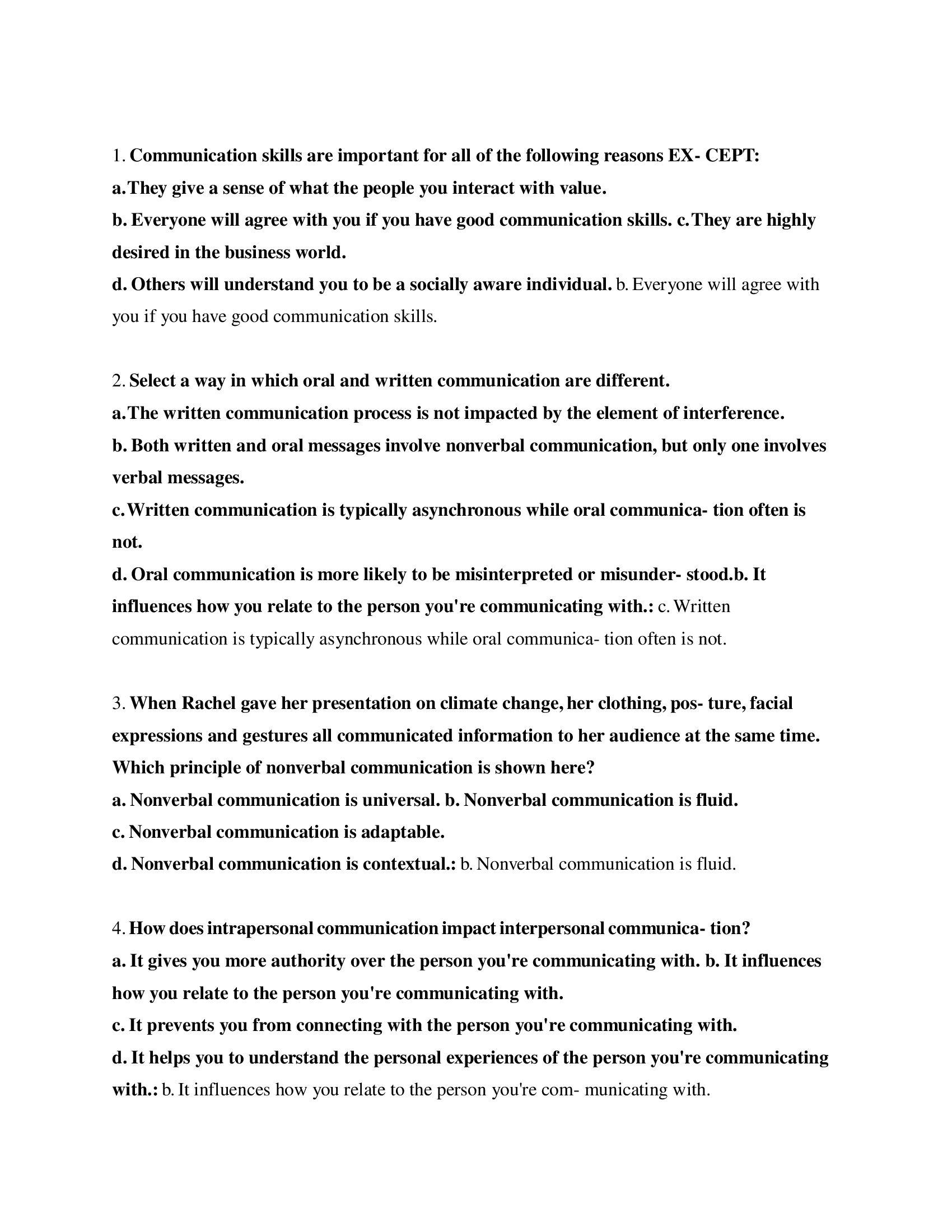 Communication in Workplace Milestone 1