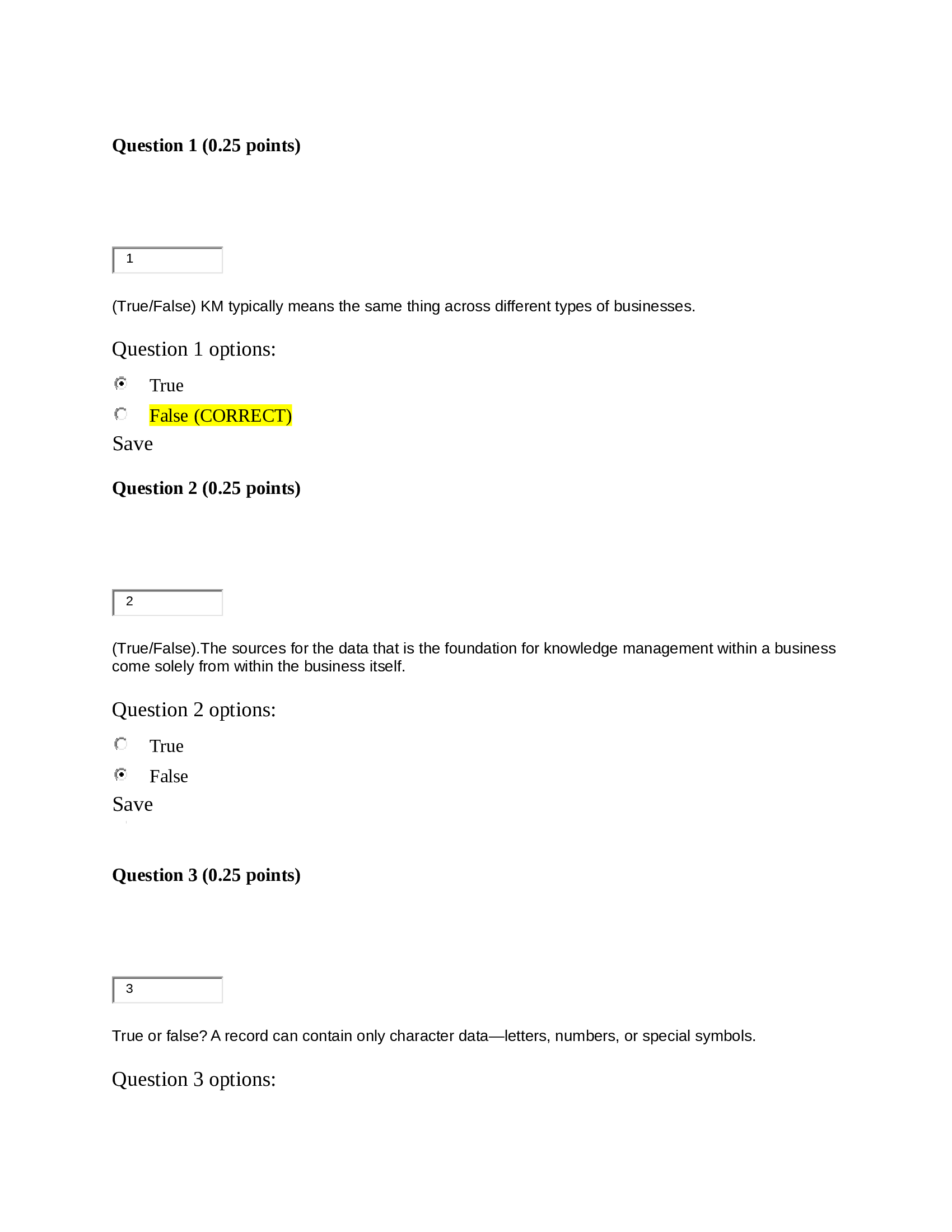 University of Maryland IFSM 201 week 3 quiz