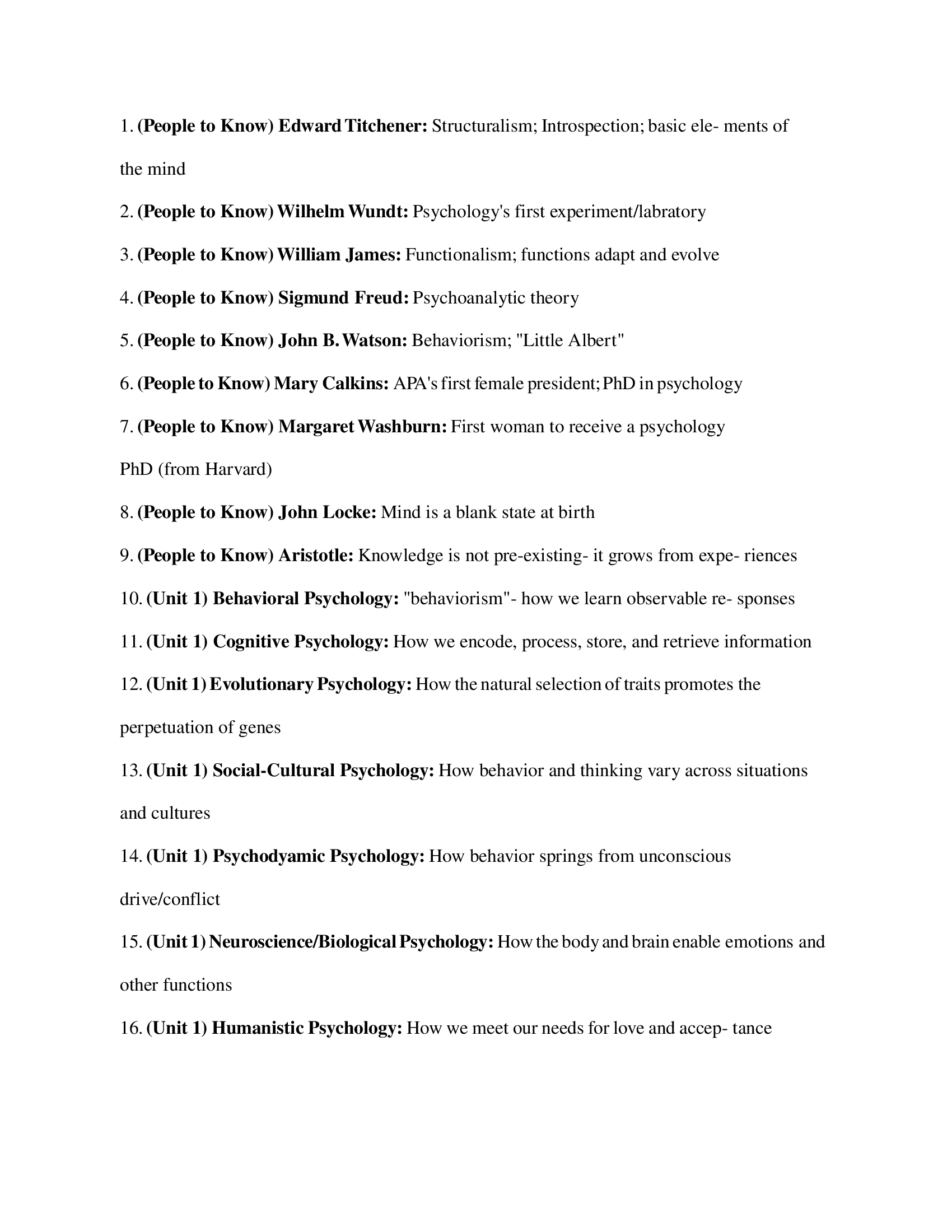 AP Psych Exam The Ultimate AP Study Review