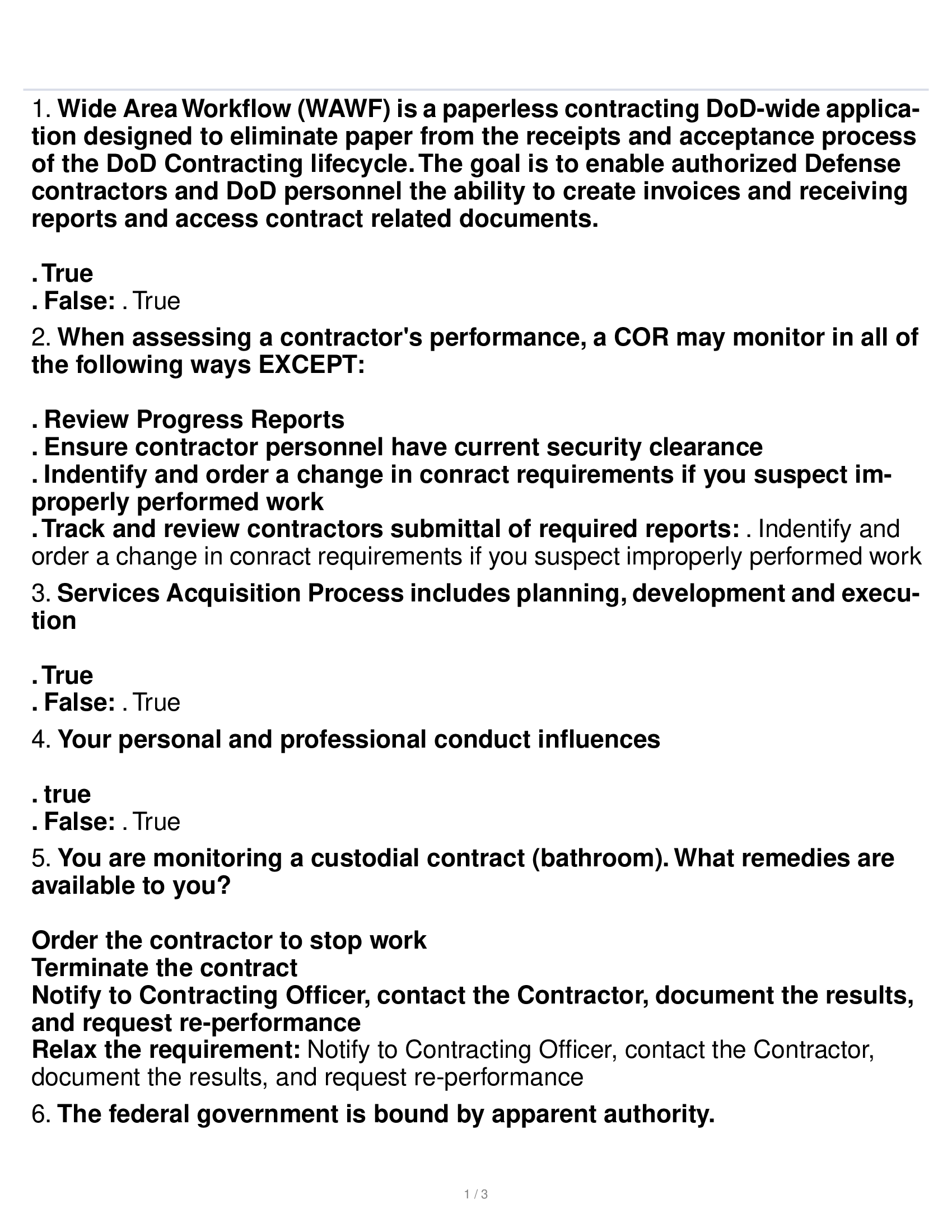 CLC 106 COR with a Mission Focus DAU Latest 2026