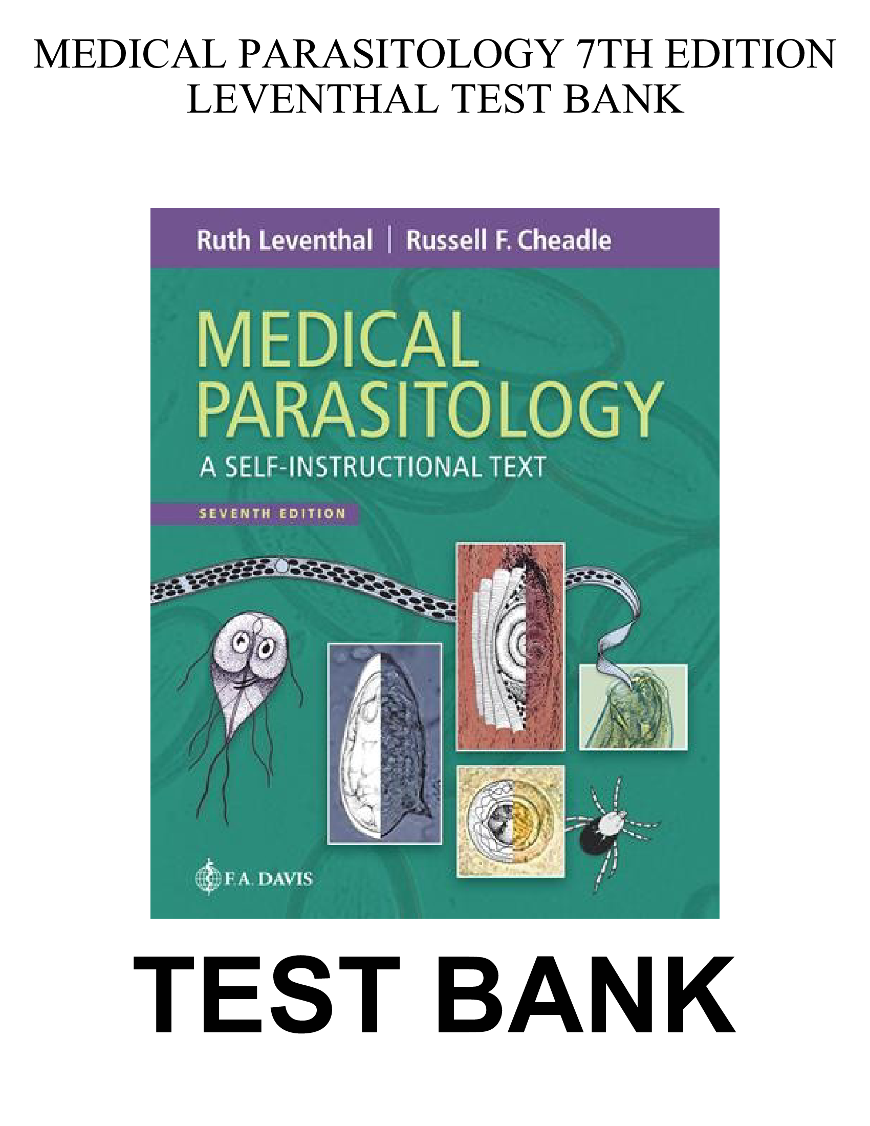 Medical Parasitology 7th Edition Leventhal Test Bank