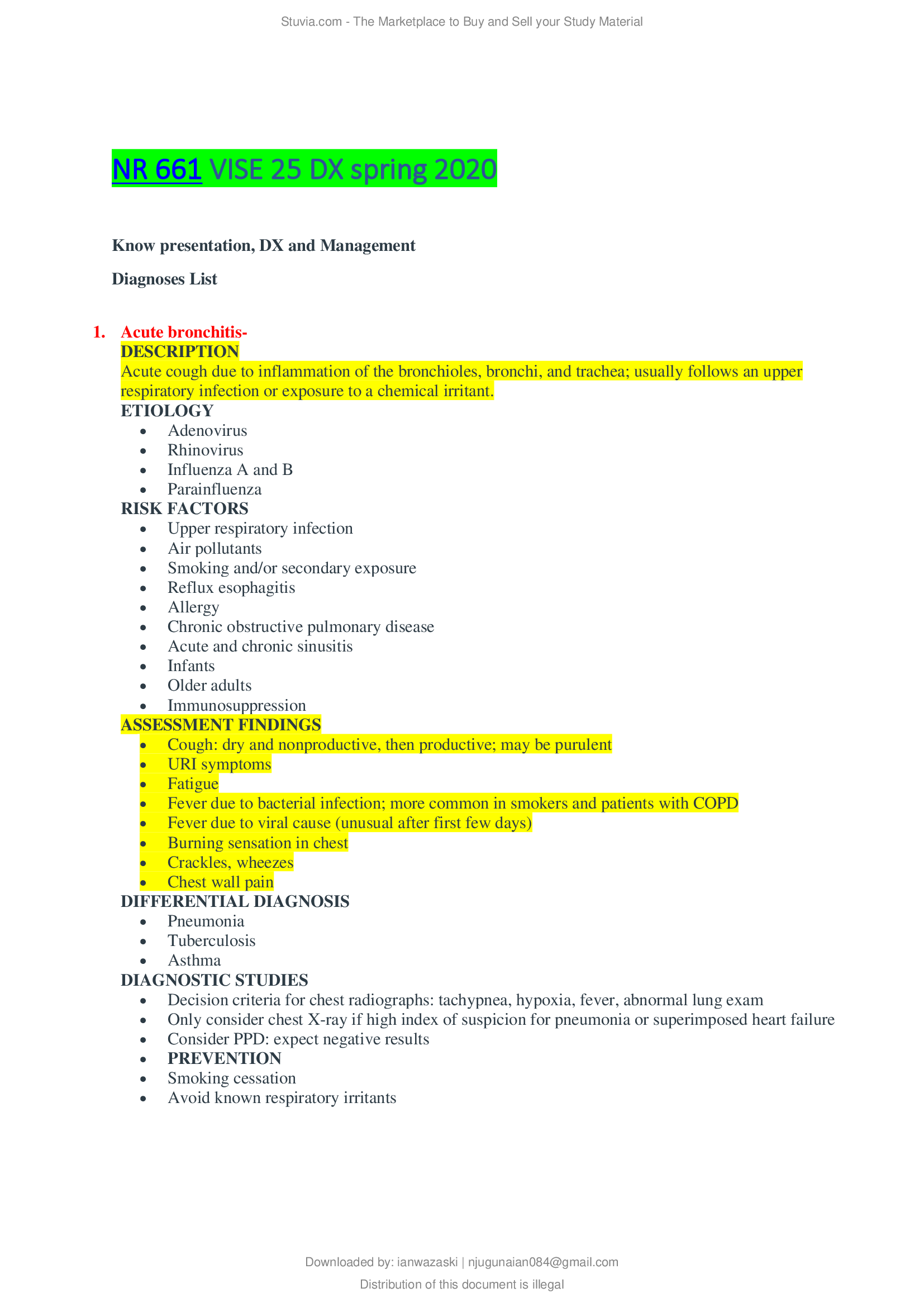 NR 661 VISE 25 DX spring