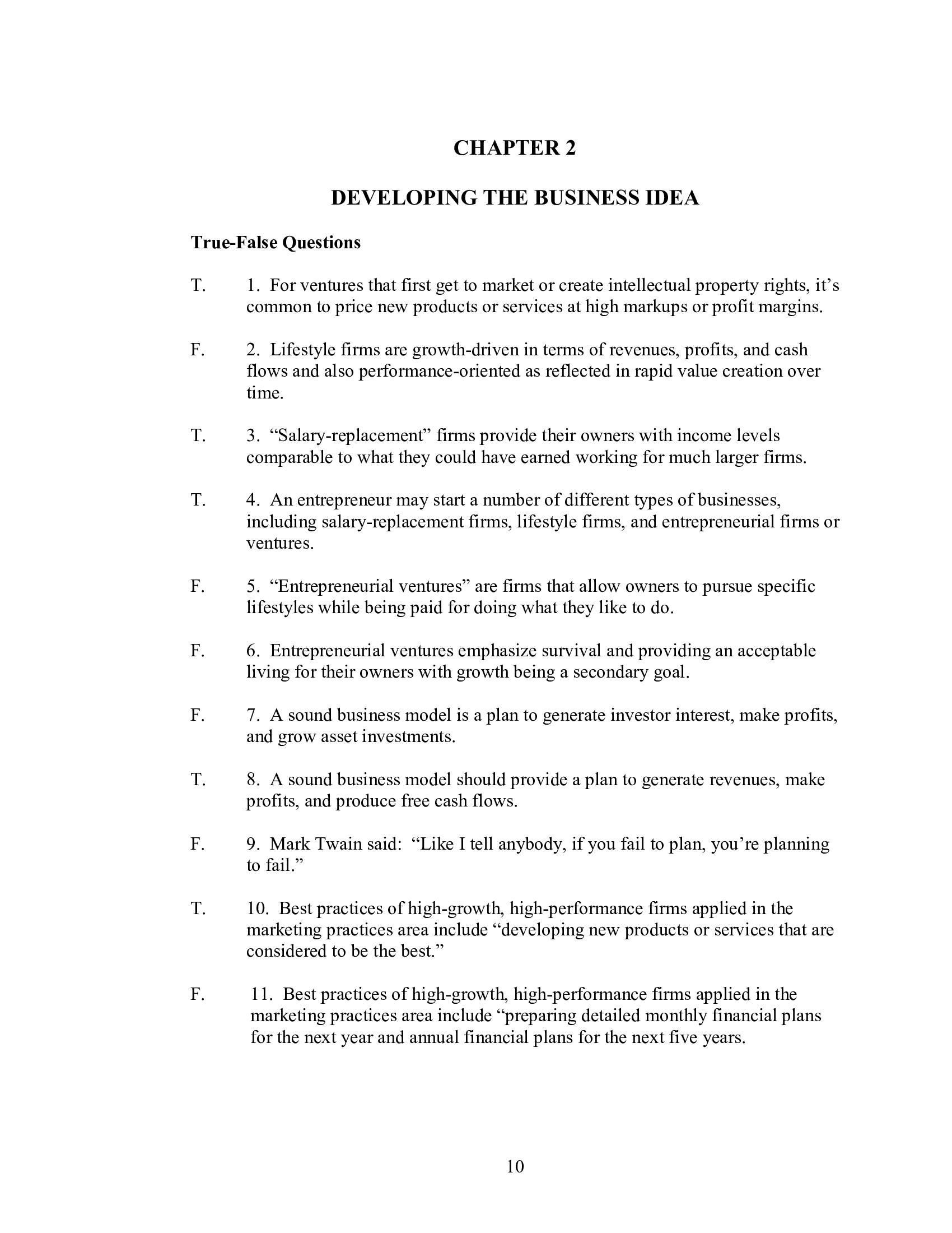 Test Bank For Entrepreneurial Finance 6th Edition Kindle Edition