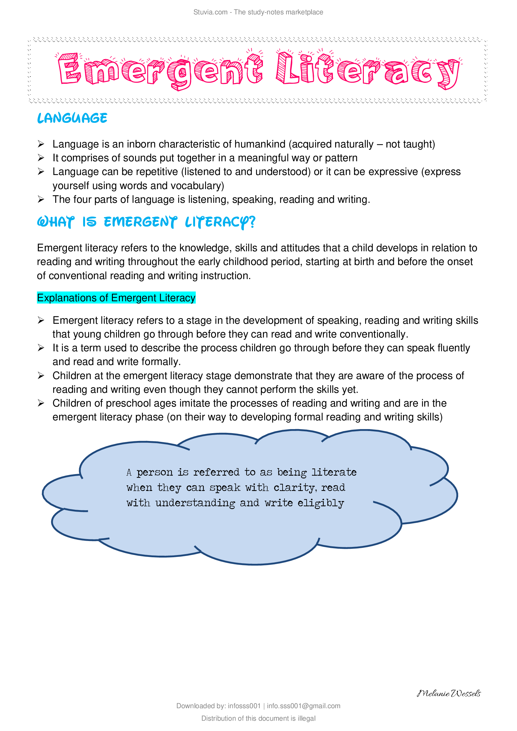 EML Study Notes 2021