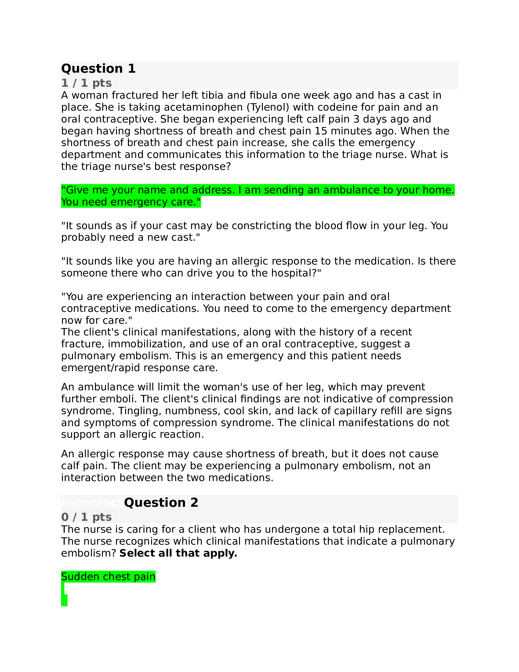 Advanced Med Surg Exam 3