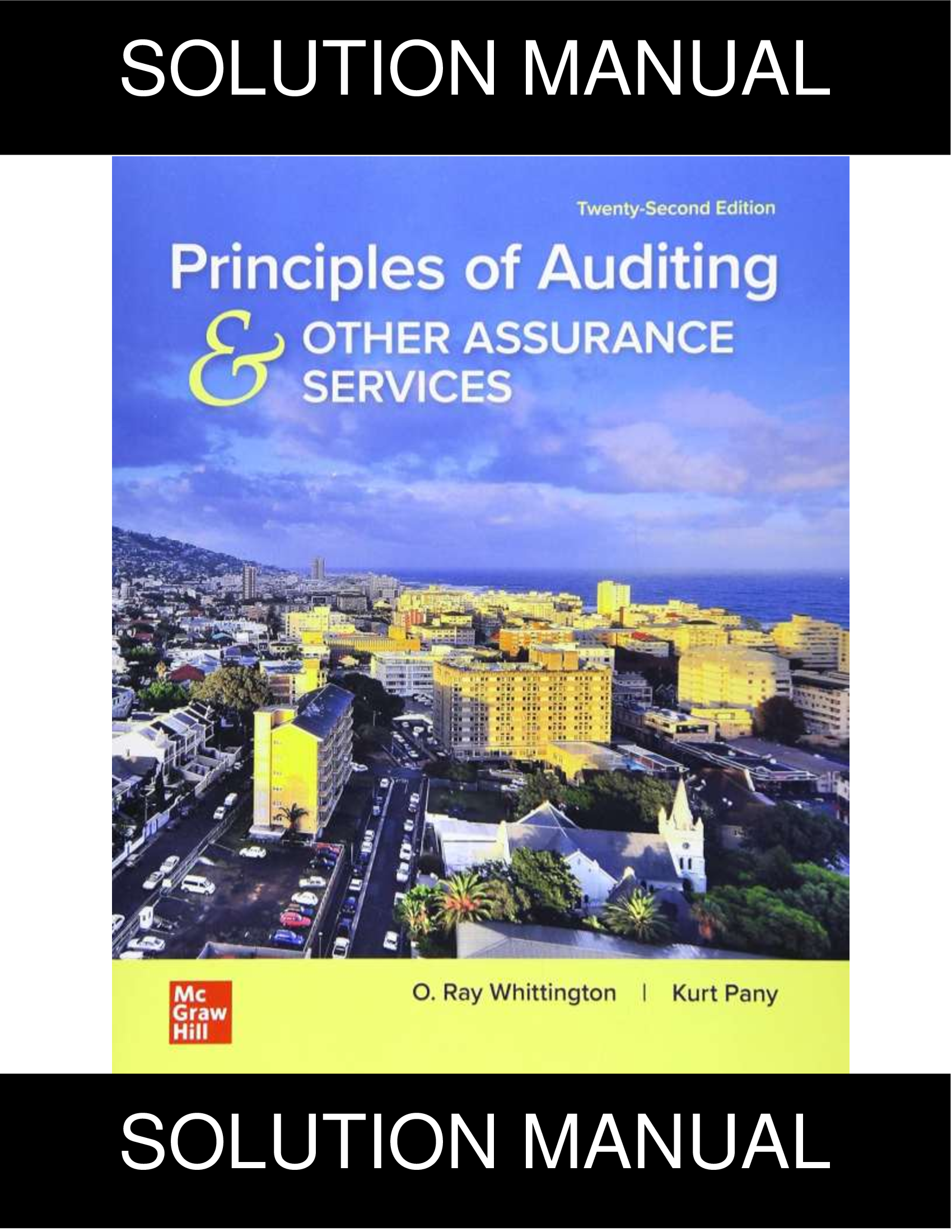 Principles of Auditing & Other Assurance Services SOLUTIONS MANUAL