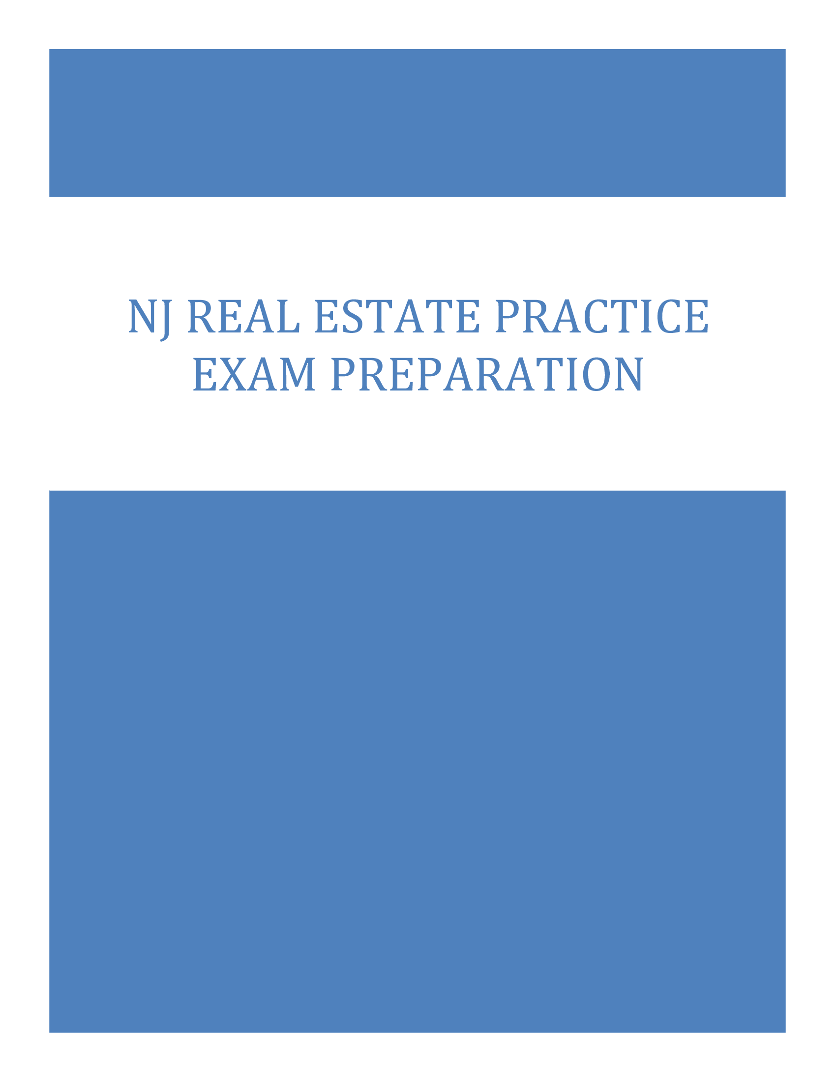 NJ Real Estate Practice Exam 2026 Preparation