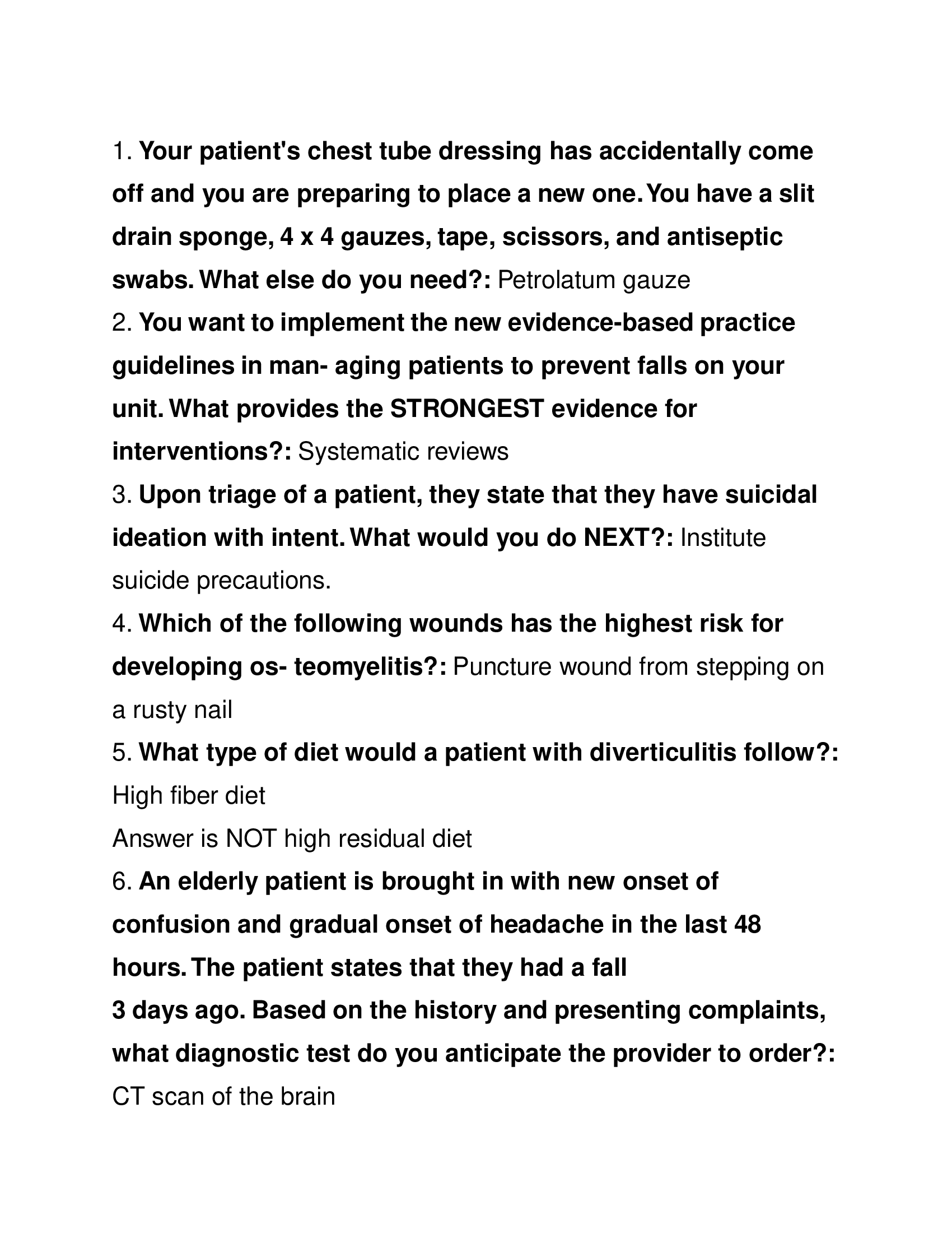 Relias ED RN A Exam Questions and Answers 2024