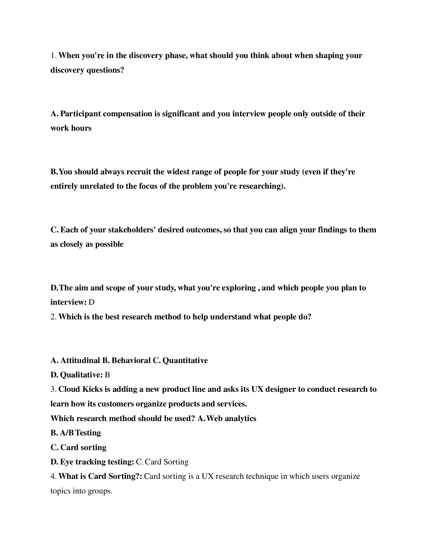 Salesforce User Experience Designer Exam Questions and Answers