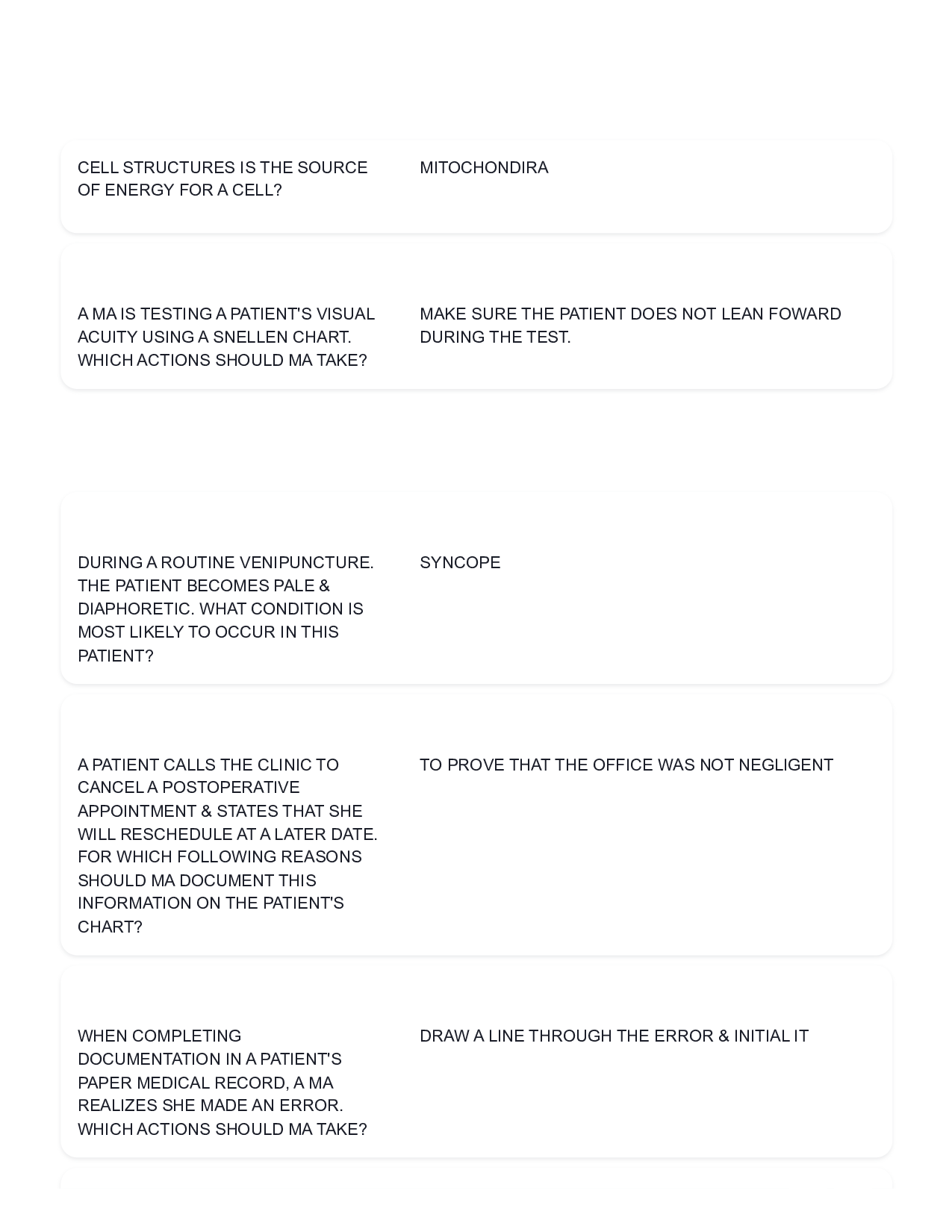 NHA CCMA Exam Test Bank 2026 - Certified Clinical Medical Assistant Practice Questions & Test Prep Answers