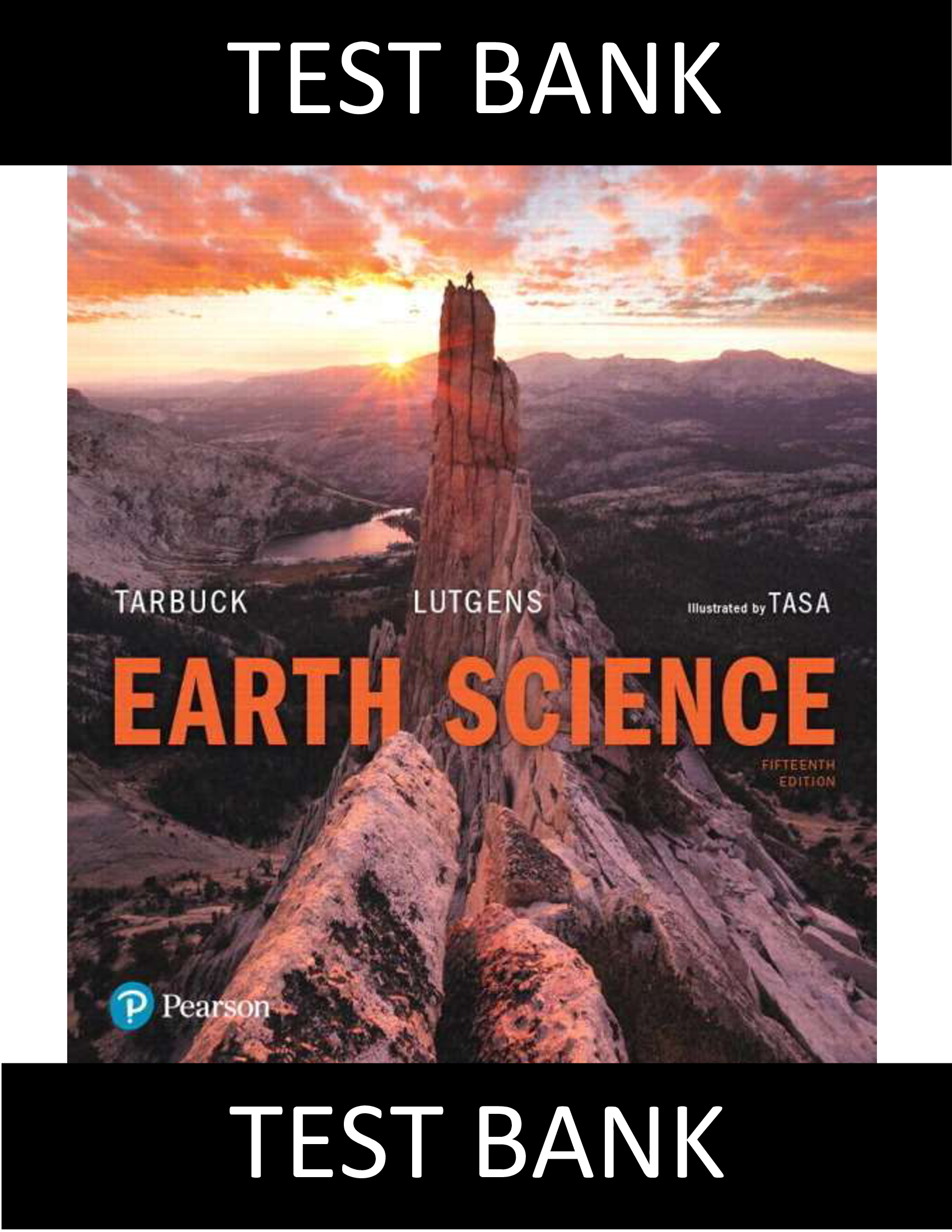 Test Bank for Earth Science 15th Edition Tarbuck