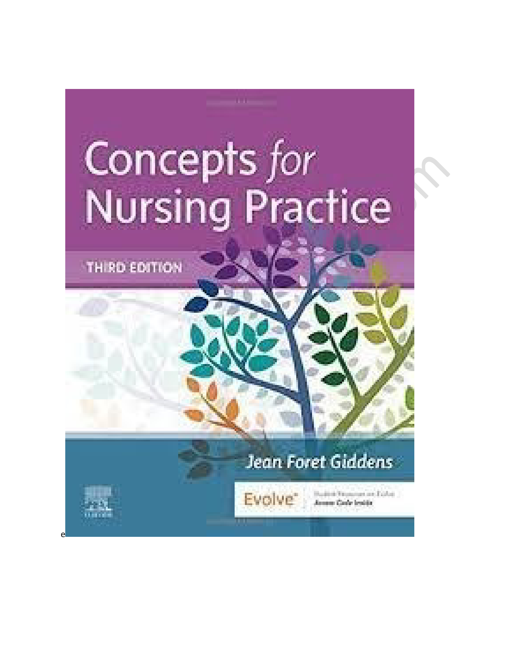 Test bank giddens concepts for nursing practice 3rd edition 2023-2024 Latest Update