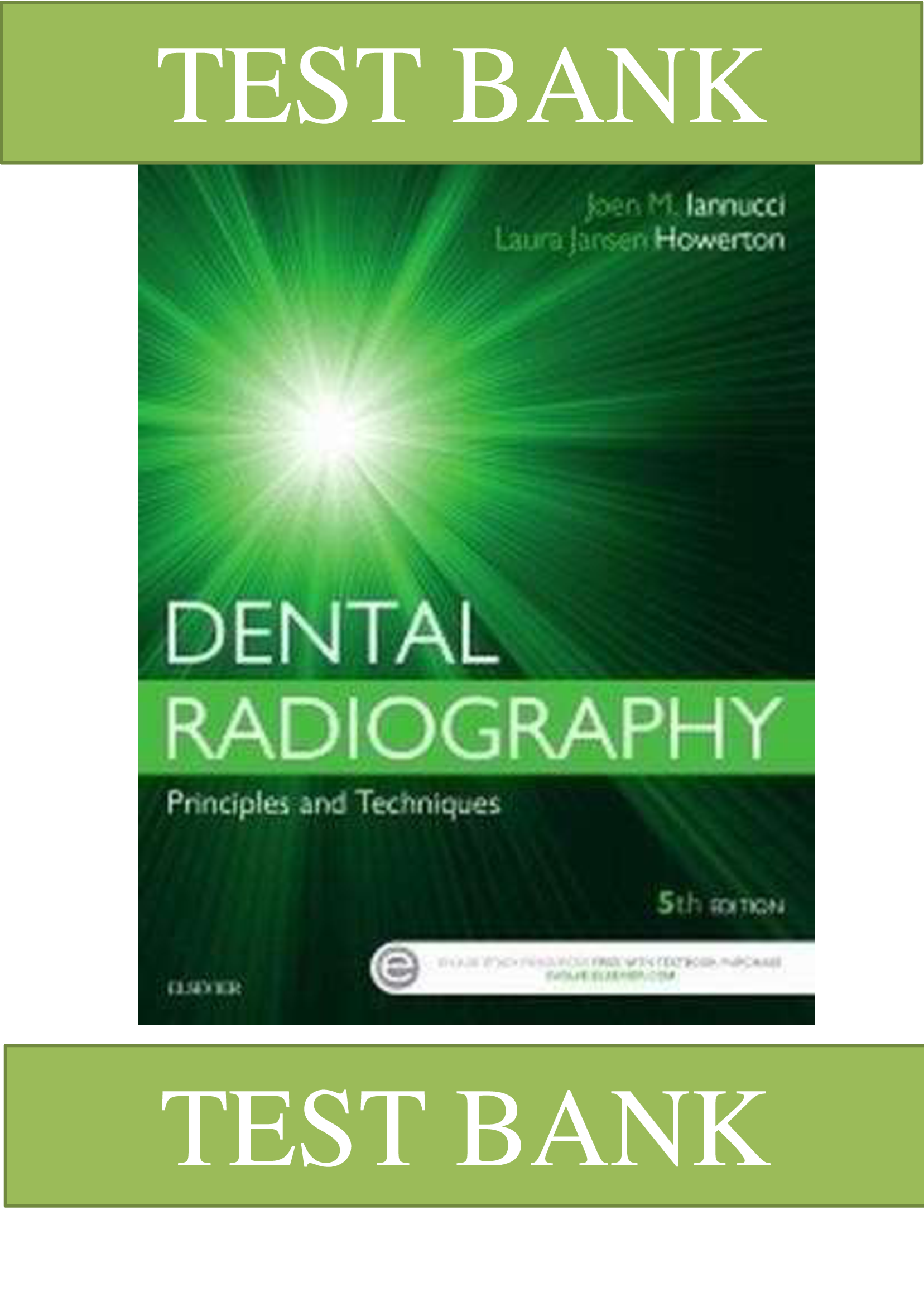 Test bank for dental radiography principles and techniques 5th edition joen iannucci laura 2023-2024 Latest Update