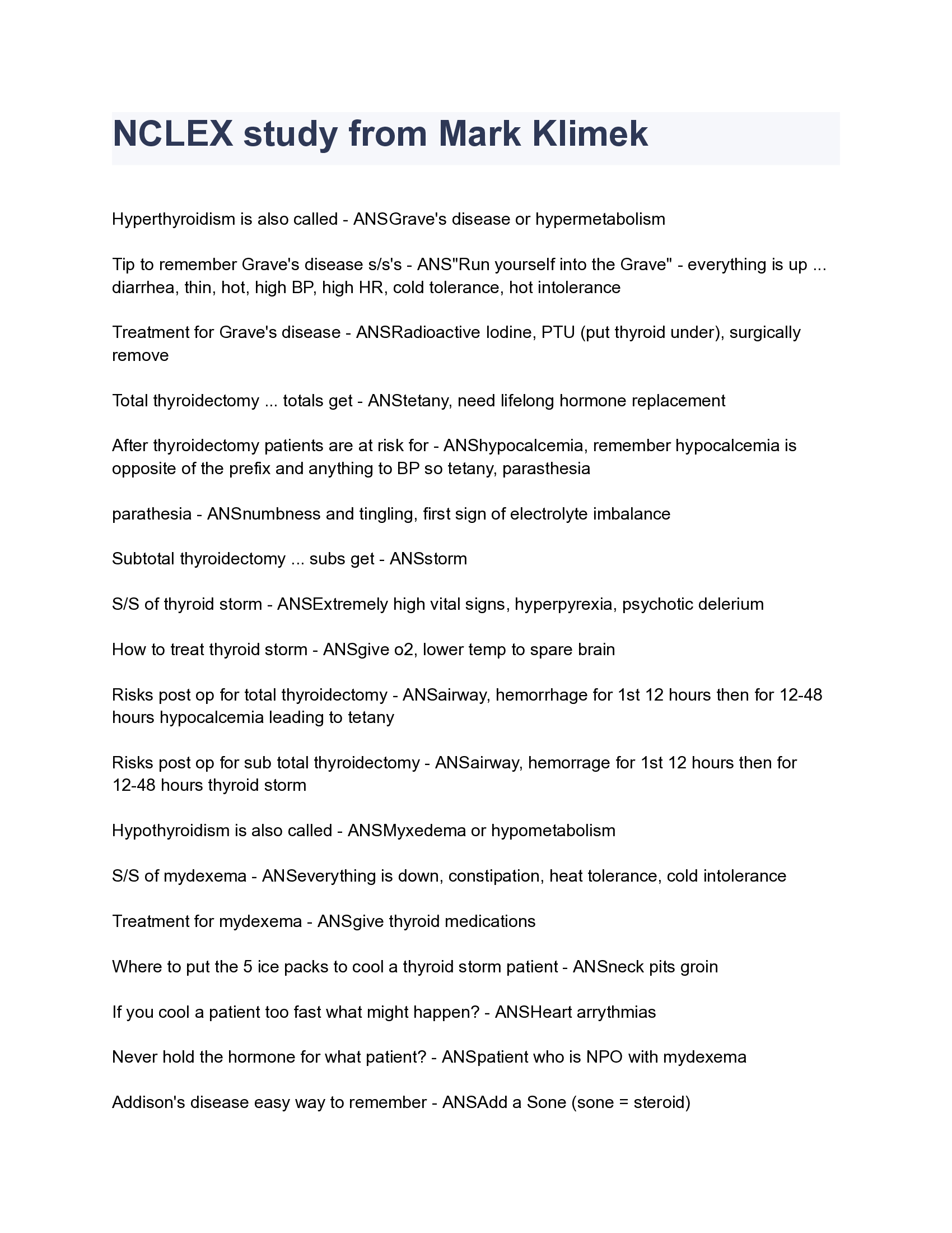 Nursing 4530 (NURSING4530)