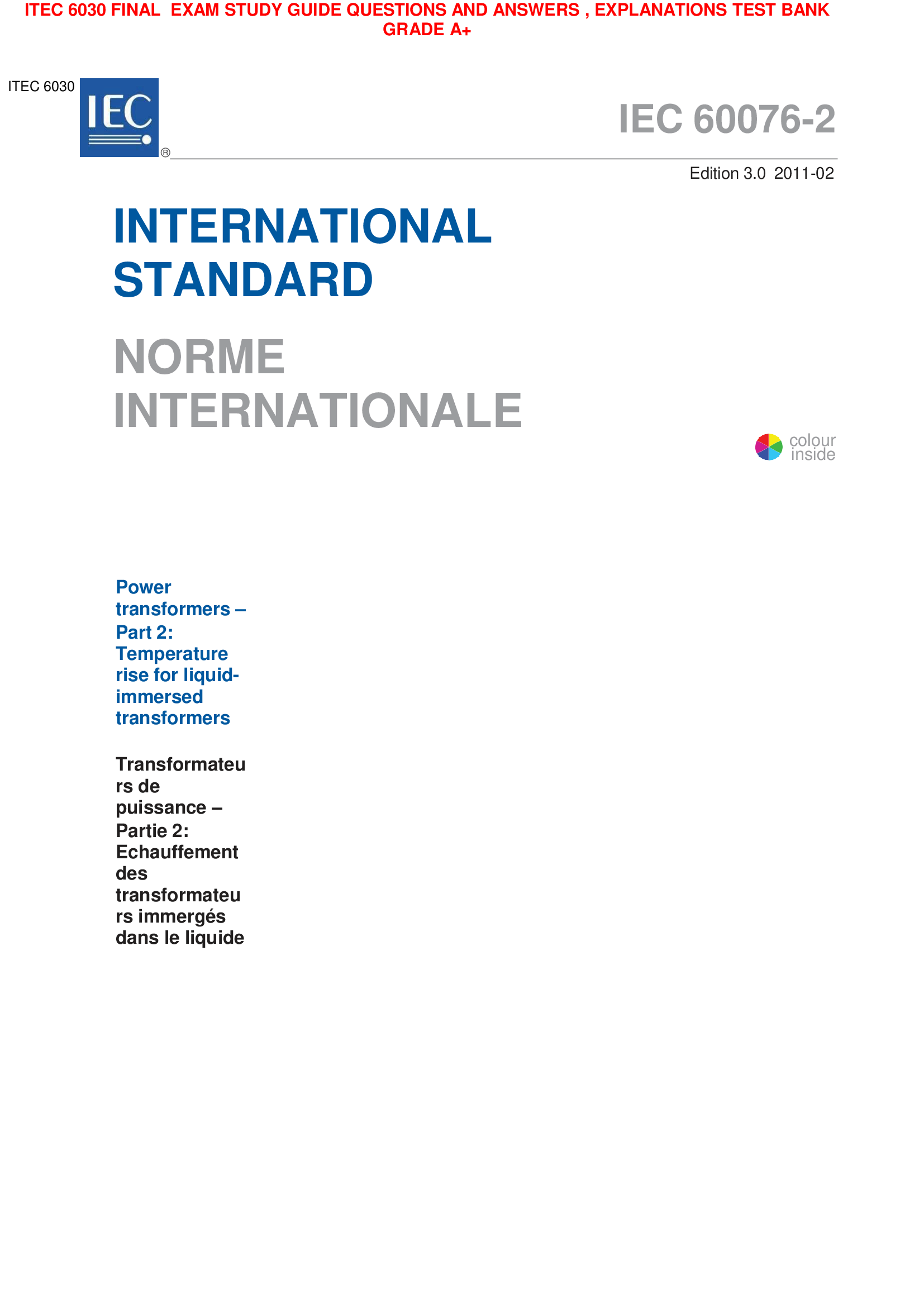 ITEC 6030 FINAL  EXAM STUDY GUIDE QUESTIONS AND ANSWERS , EXPLANATIONS TEST BANK GRADE A+