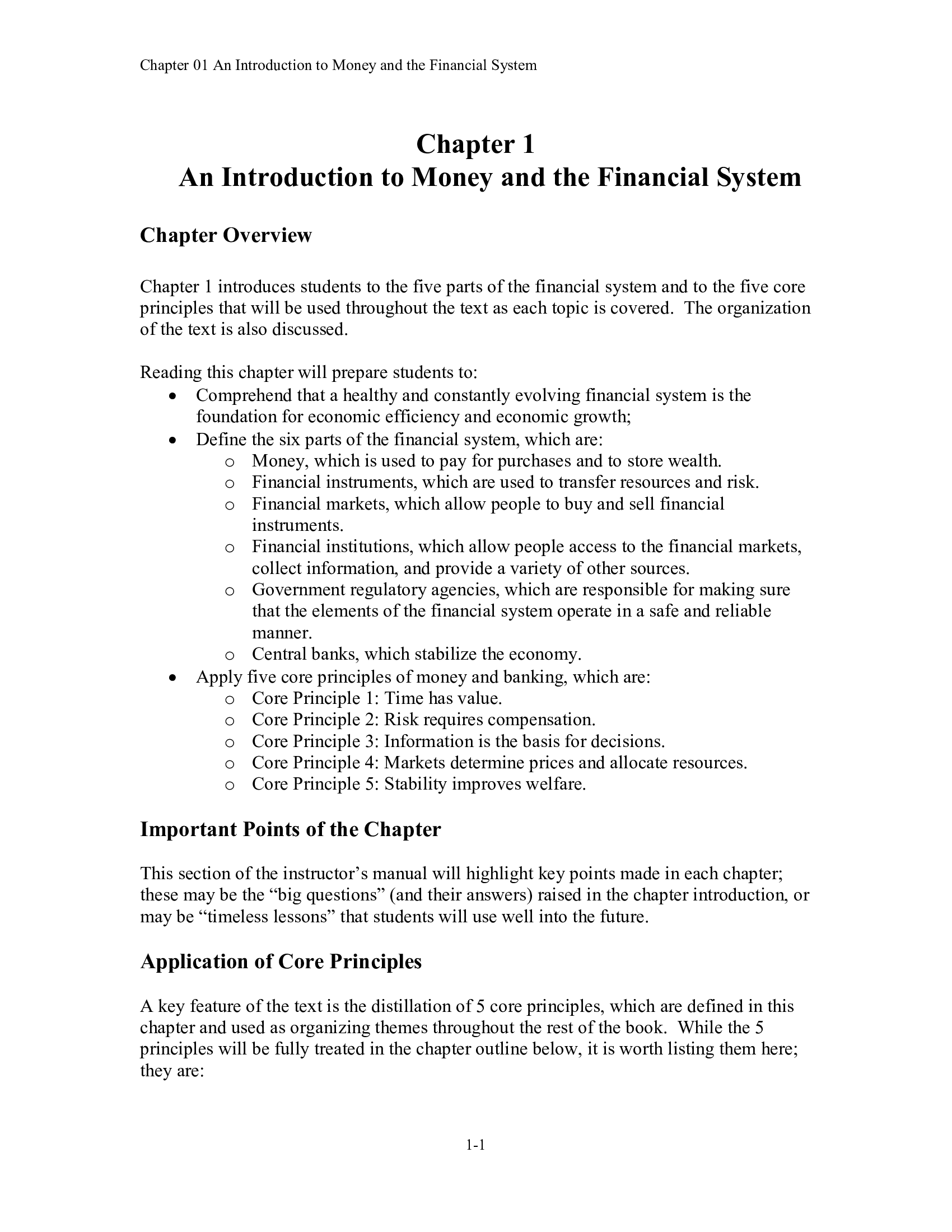 Solution Manual For Money Banking And Financial Markets 3rd Edition By Cecchetti