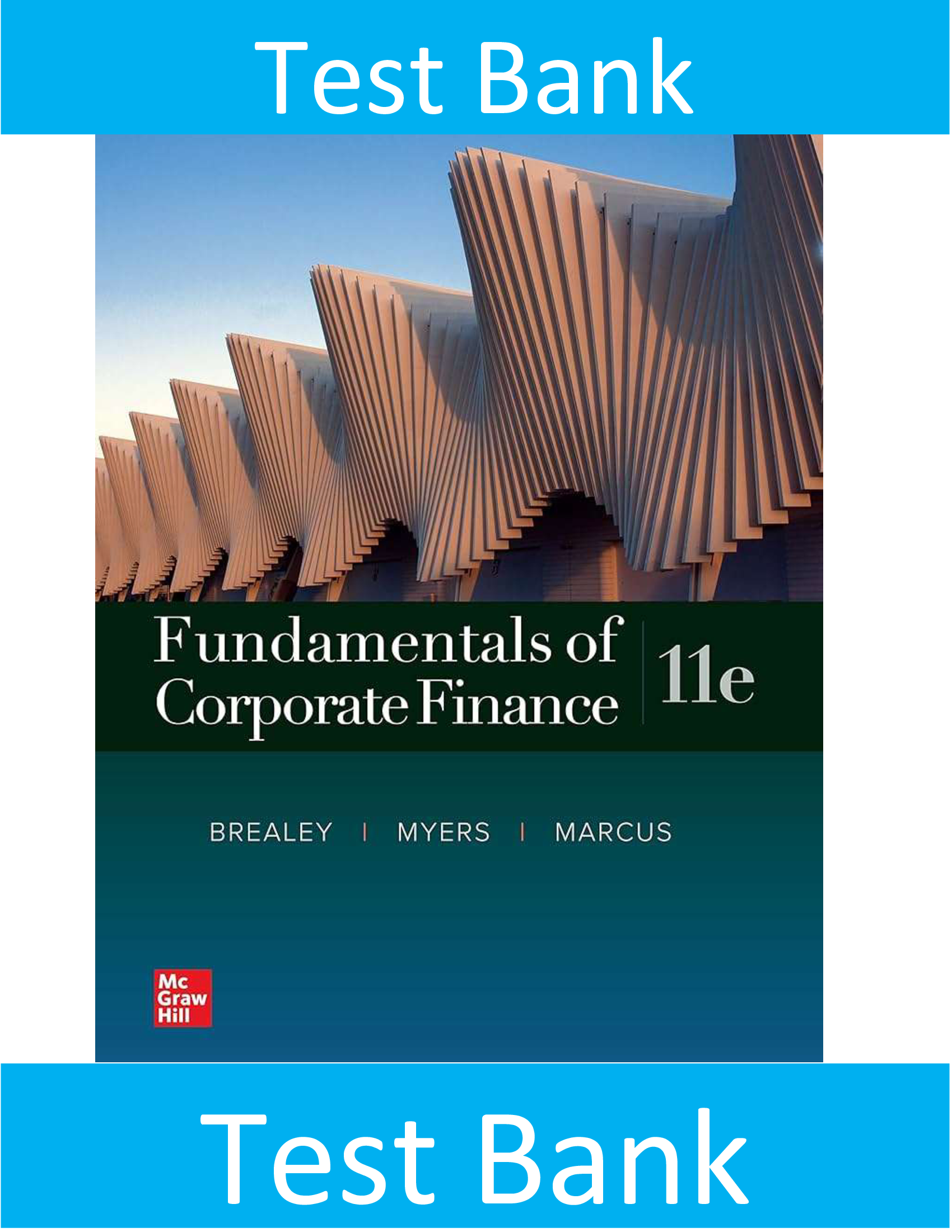 Test Bank For Fundamentals Of Corporate Finance 11th Edition Ross
