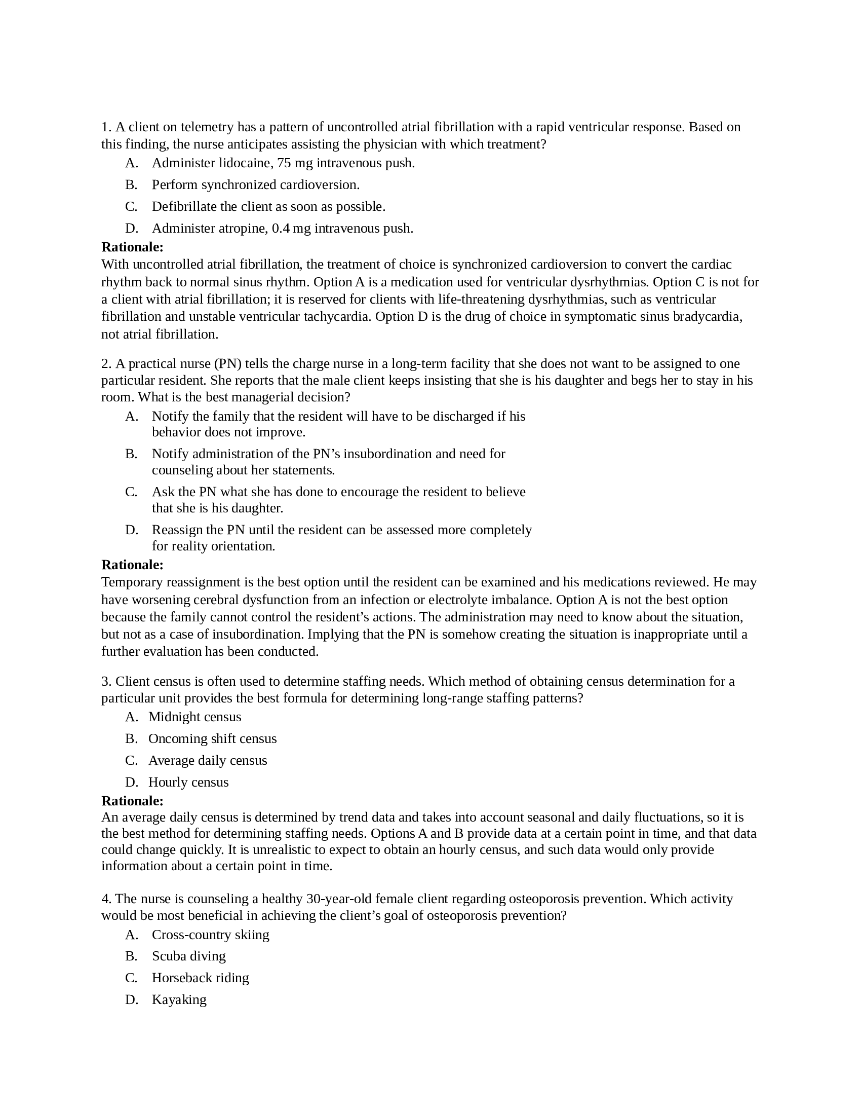 NURSING 3345 HESI CAPSTONE EXAM REVIEW 2022