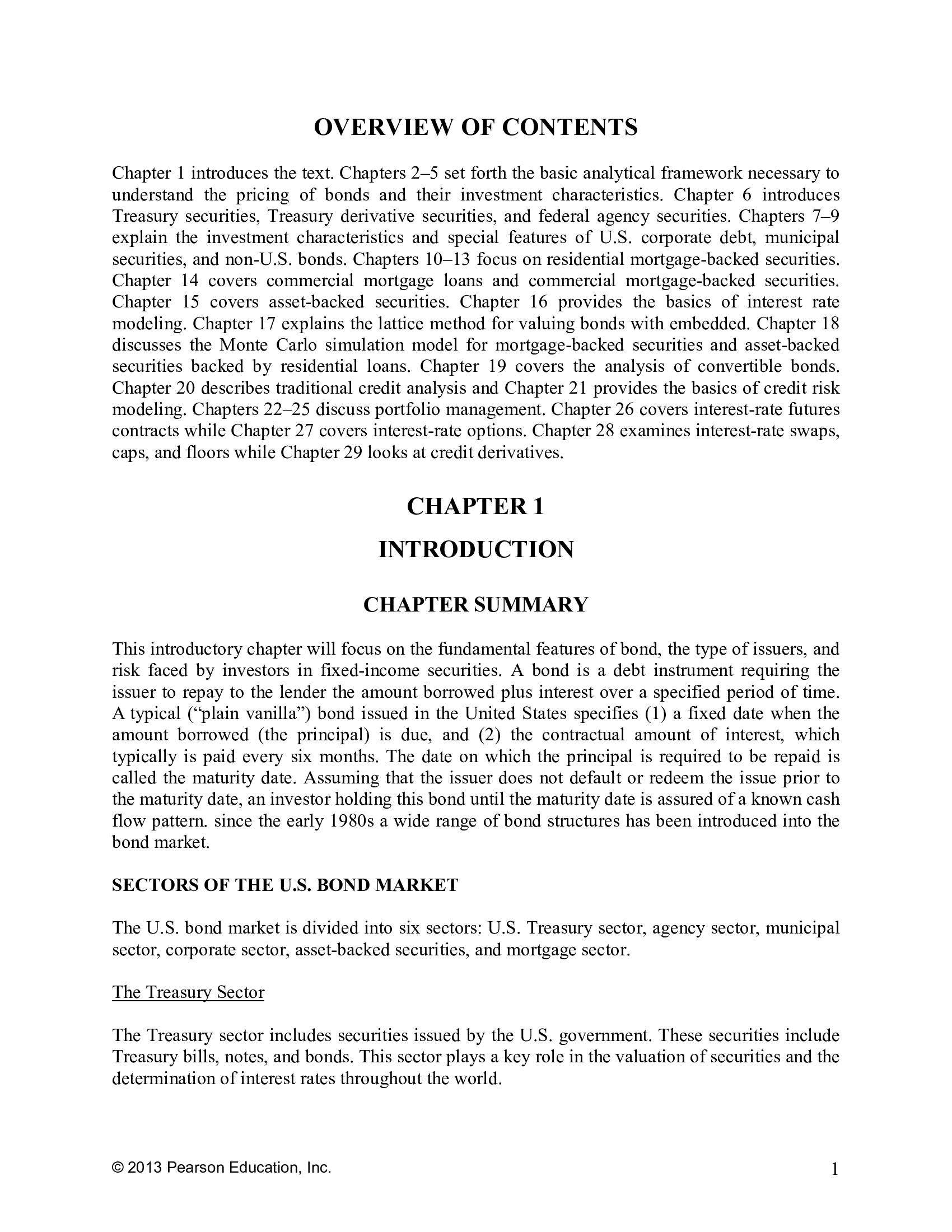 Solution Manual For Bond Markets Analysis And Strategies Fabozzi 8th Edition