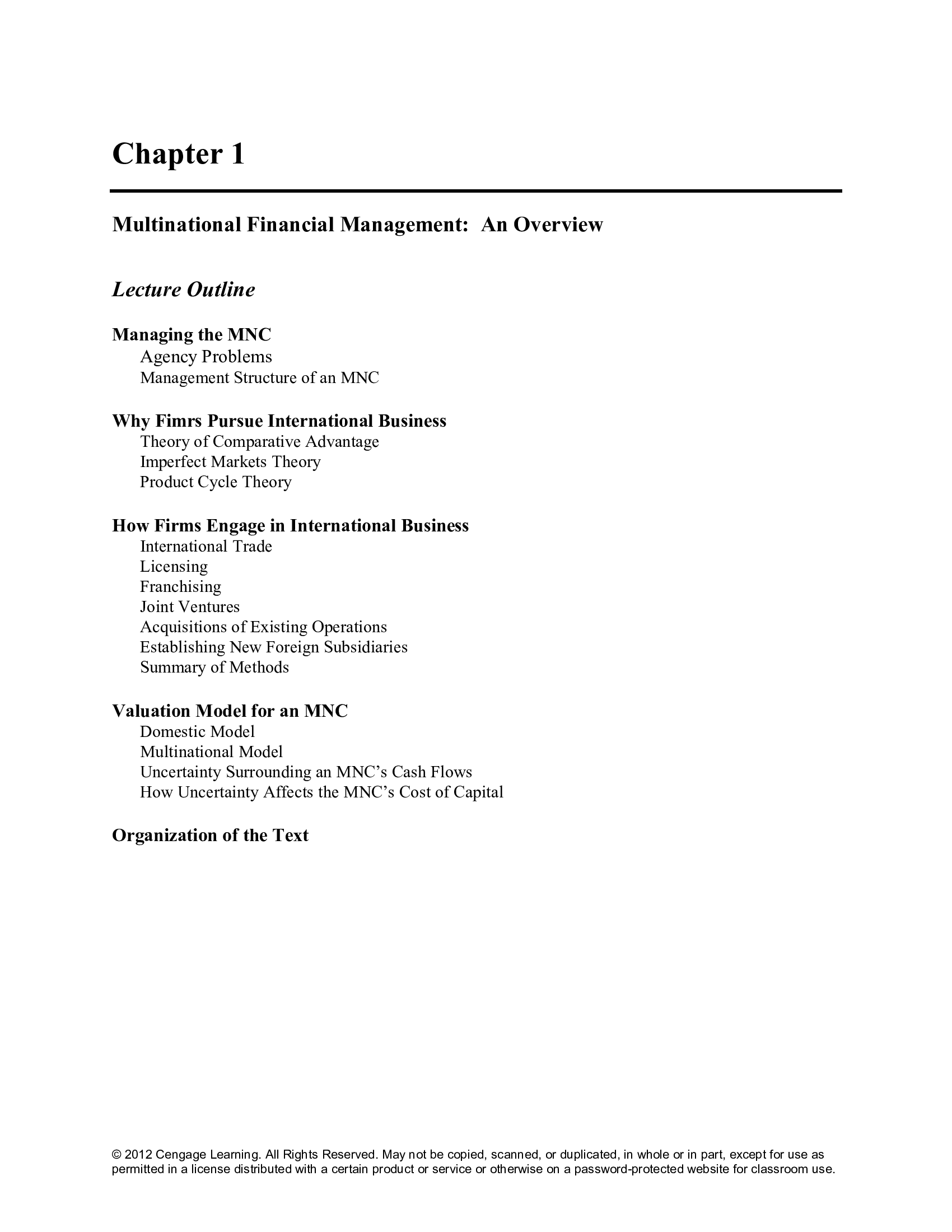 Solution Manual For International Financial Management 11th Edition By Madura