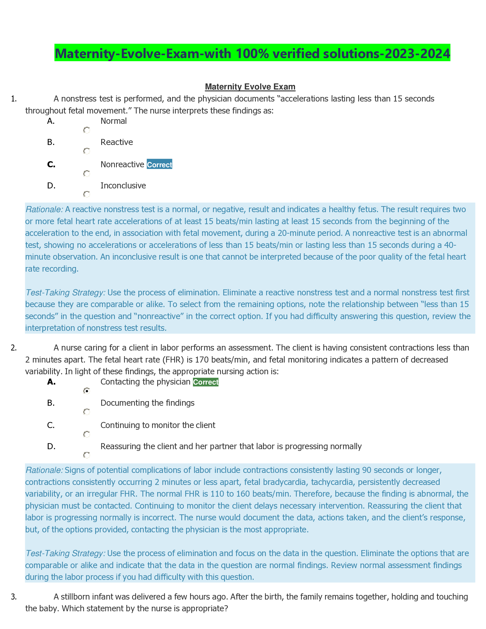 Maternity-Evolve-Exam